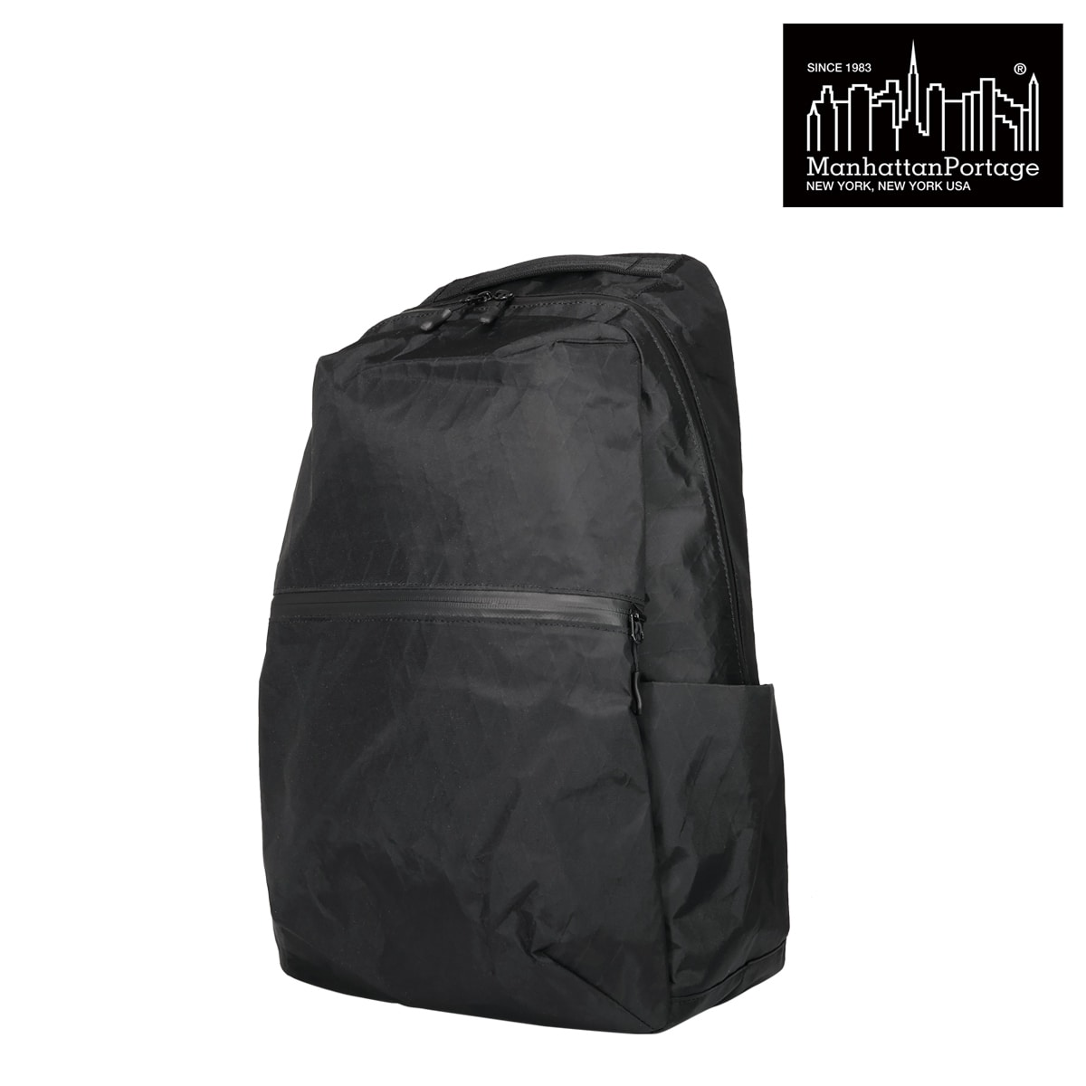 Manhattan Portage マンハッタンポーテージ バックパック 23L BLACK LABEL ブラックレーベル MP2287XPAC リュックサック 軽量 防水 通勤 通学 ブラック ブラック -