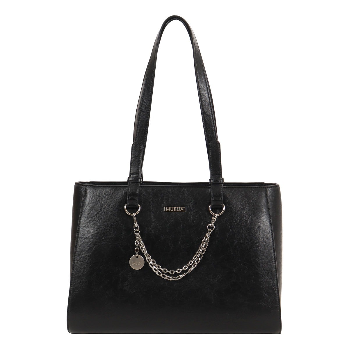 MURUA MURUA トートバッグ MR-B1366 フレームメタル ブラック