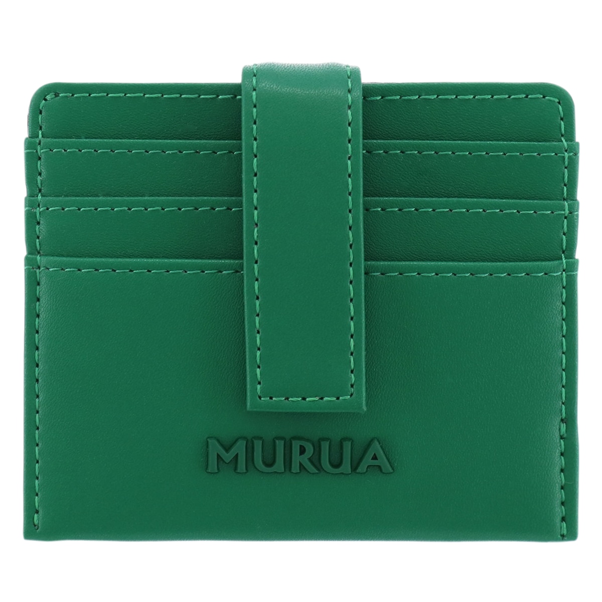 MURUA ムルーア 財布 ミニ財布 コンパクト 別注モデル レディース シンプル MR-W902 当社限定 グリーン