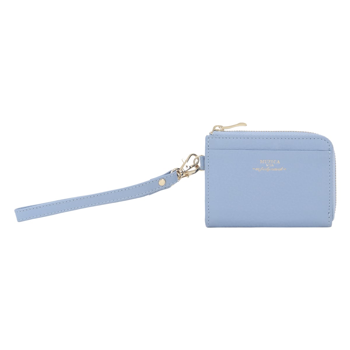 MUZICA VITA ムジカ・ヴィータ 定期入れ パスケース ミニ財布 muzi-m1015 AQUA イタリアンレザー レディース