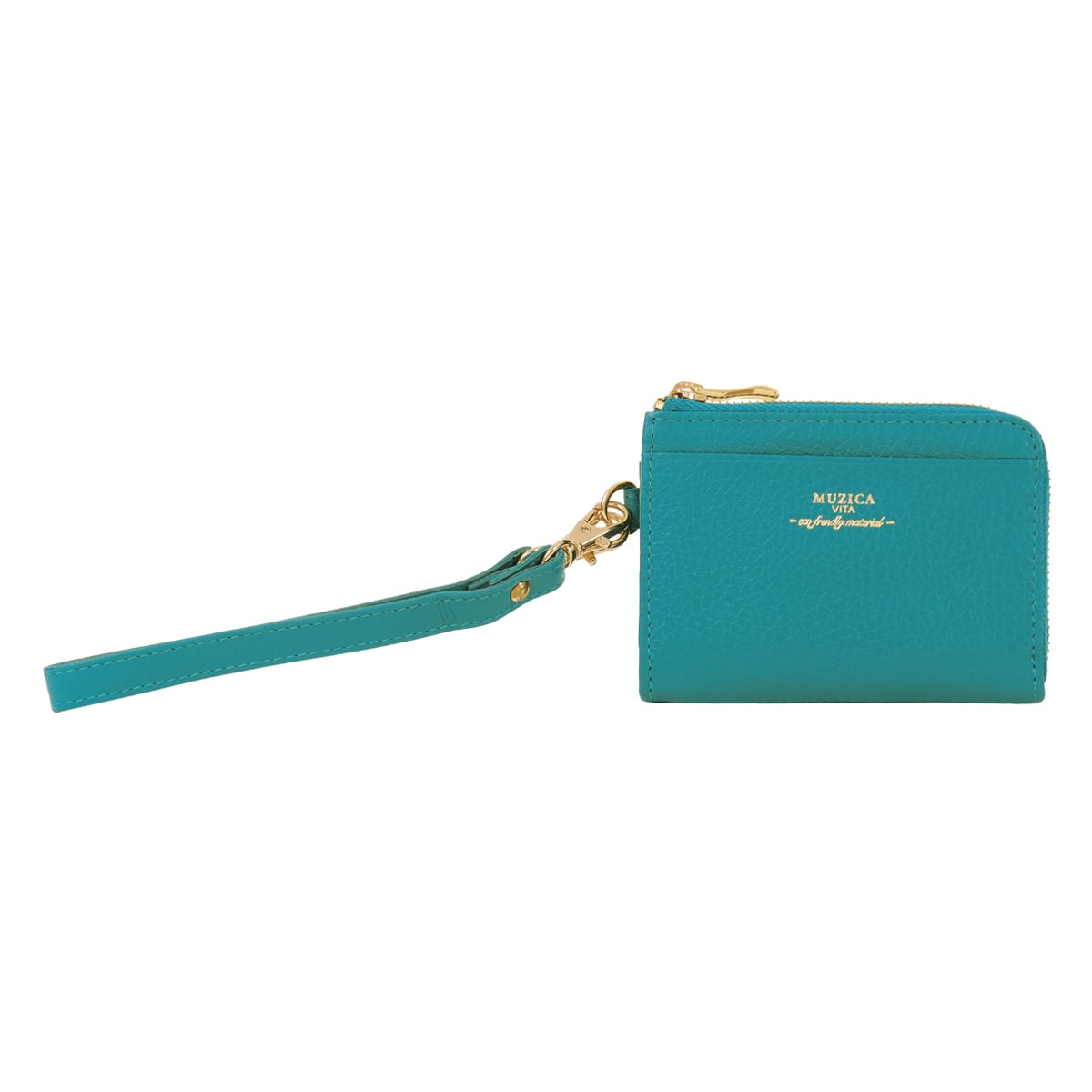 MUZICA VITA ムジカ・ヴィータ 定期入れ パスケース ミニ財布 muzi-m1015 AVOCADO イタリアンレザー レディース
