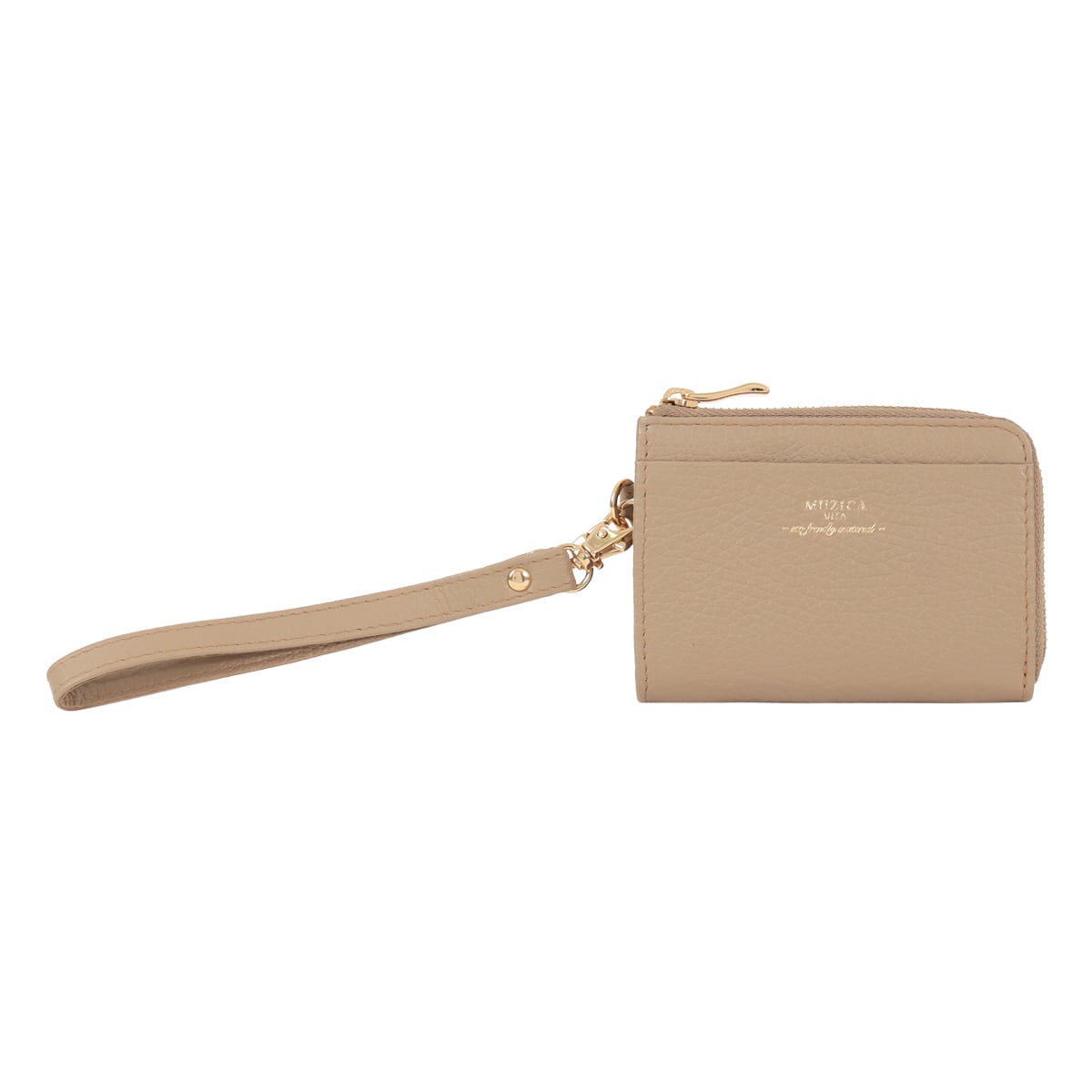 MUZICA VITA ムジカ・ヴィータ 定期入れ パスケース ミニ財布 muzi-m1015 CAFEMOCHA イタリアンレザー レディース