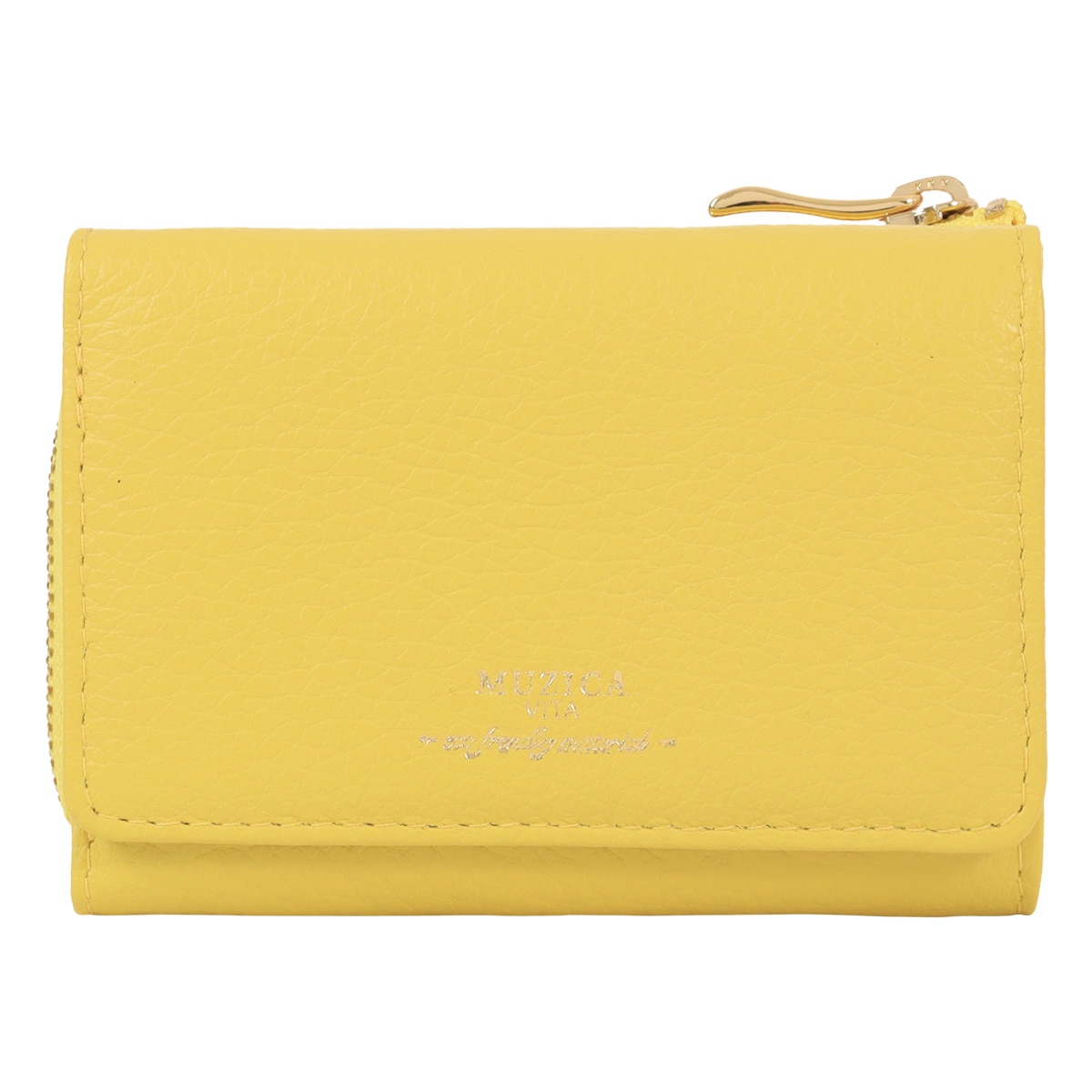 MUZICA VITA ムジカ・ヴィータ 三つ折り財布 muzi-m1017 MIMOSA イタリアンレザー レディース