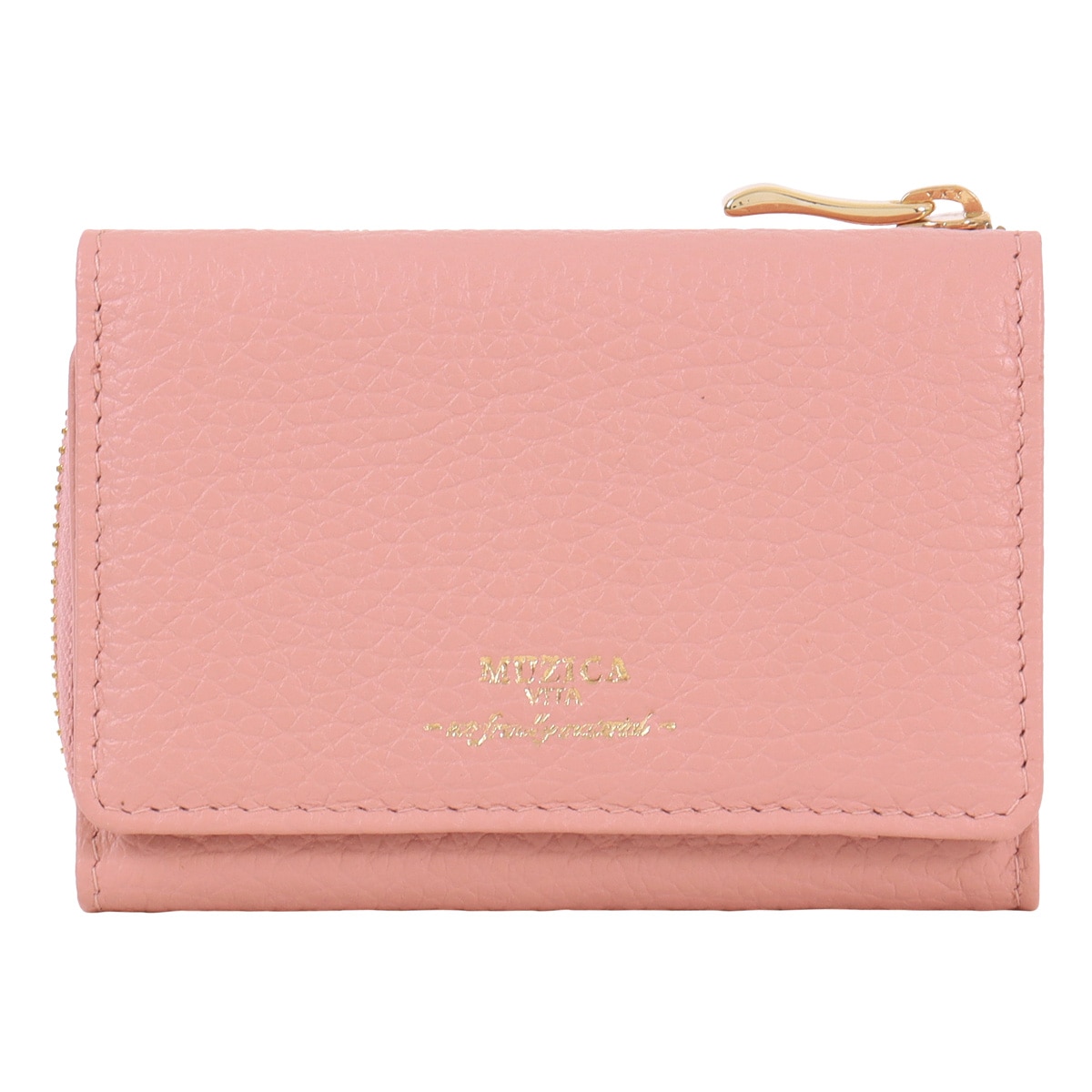MUZICA VITA ムジカ・ヴィータ 三つ折り財布 muzi-m1017 SAKURA イタリアンレザー レディース