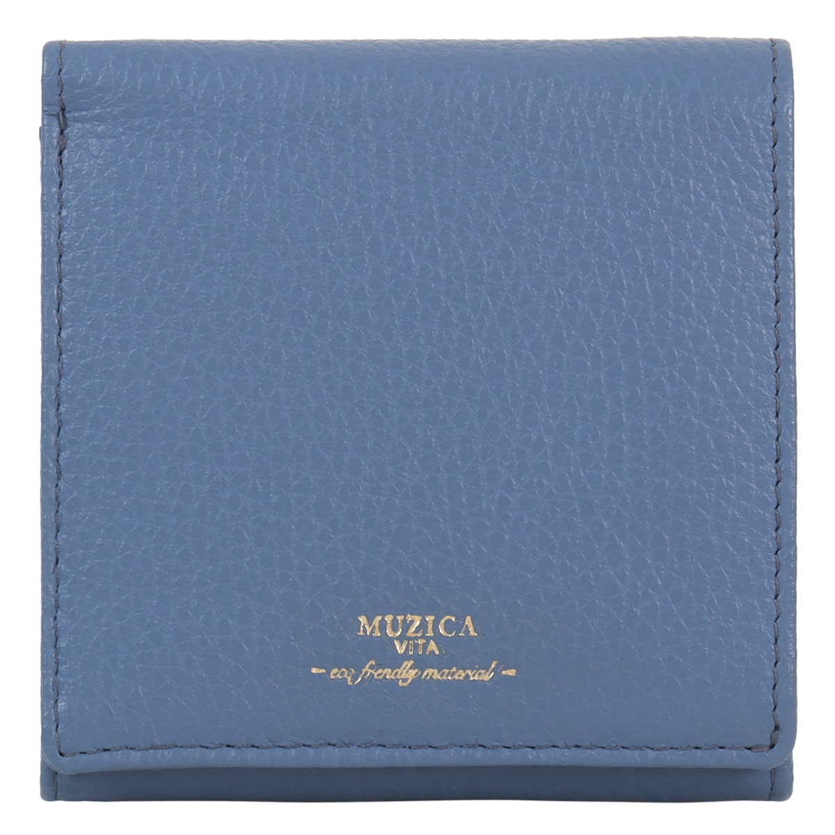 MUZICA VITA ムジカ・ヴィータ 二つ折り財布 muzi-m1018 BLUEBERRY イタリアンレザー レディース