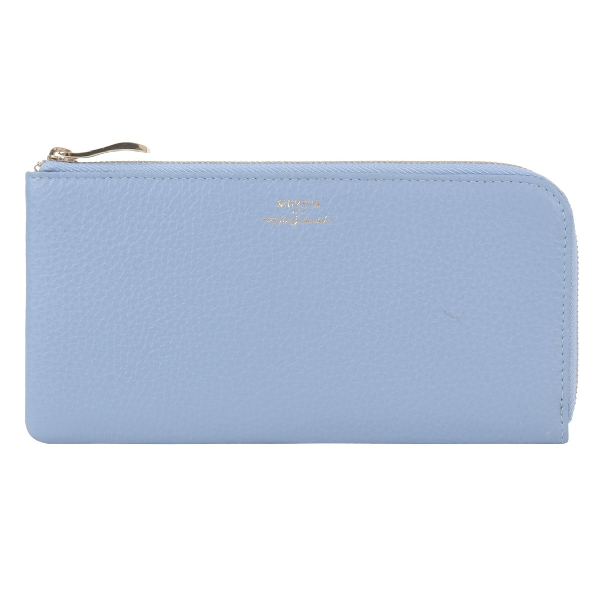 MUZICA VITA ムジカ・ヴィータ 長財布 L字ファスナー muzi-m1019 AQUA イタリアンレザー レディース