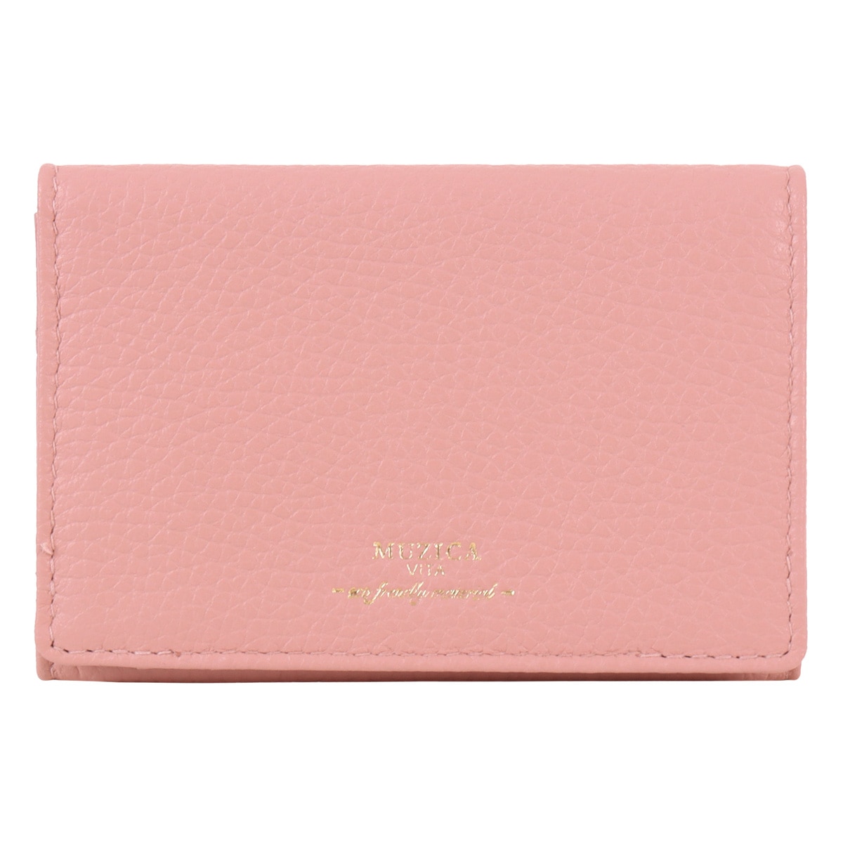 MUZICA VITA ムジカ・ヴィータ 名刺入れ カードケース muzi-m1102 SAKURA イタリアンレザー レディース