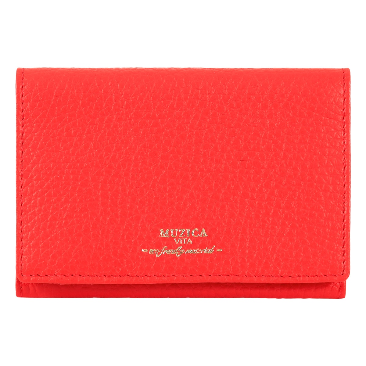 MUZICA VITA ムジカ・ヴィータ 名刺入れ カードケース muzi-m1102 STRAWBERRY イタリアンレザー レディース