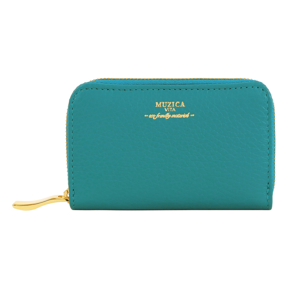 MUZICA VITA ムジカ・ヴィータ 小銭入れ コインケース 名刺入れ カードケース muzi-m1103 AVOCADO イタリアンレザー レディース