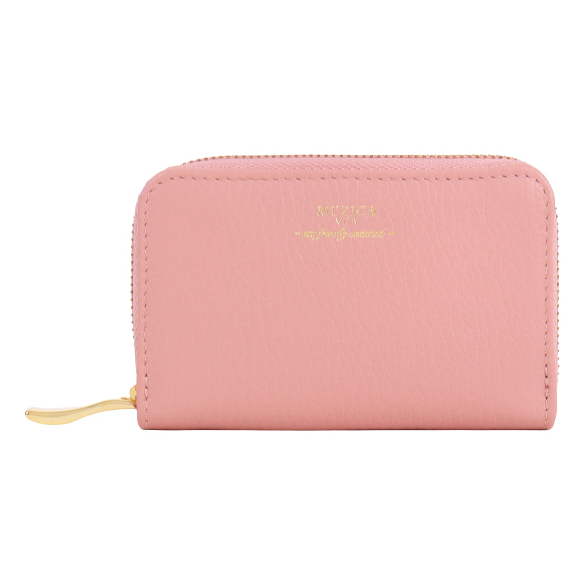 MUZICA VITA ムジカ・ヴィータ 小銭入れ コインケース 名刺入れ カードケース muzi-m1103 SAKURA イタリアンレザー レディース