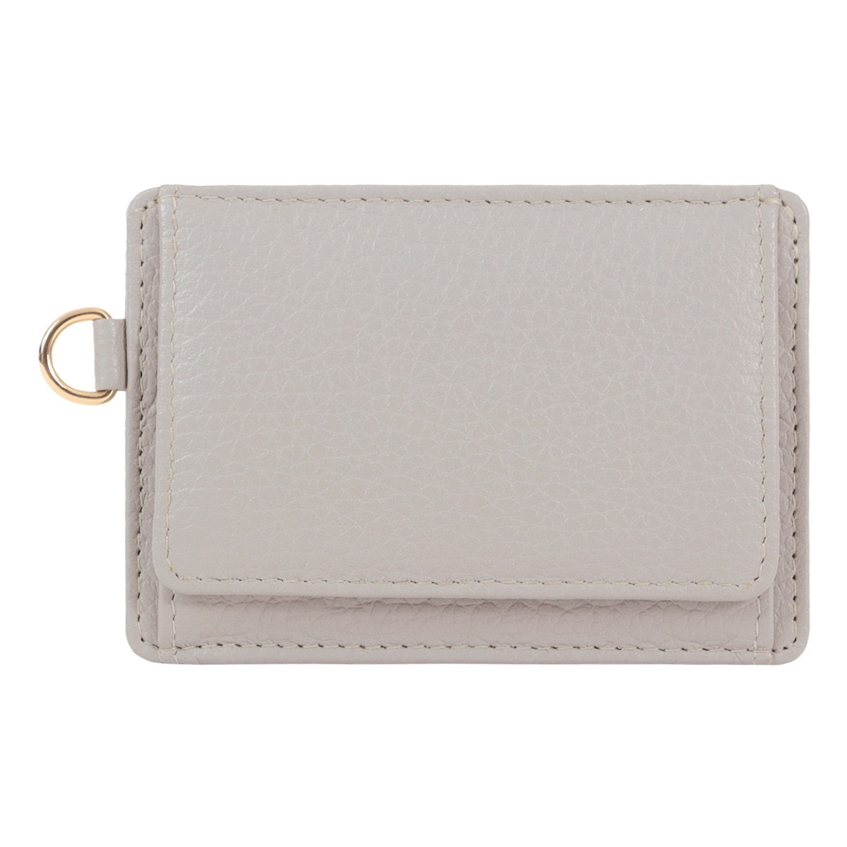 MUZICA VITA ムジカ・ヴィータ 小銭入れ コインケース 定期入れ パスケース muzi-m1104 ICEGRAY イタリアンレザー レディース