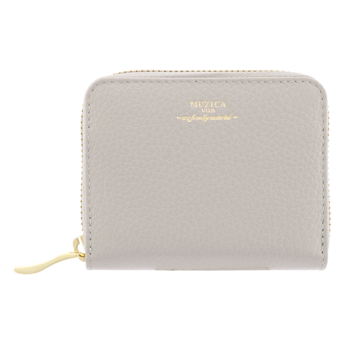 MUZICA VITA ムジカ・ヴィータ ミニ財布 蛇腹 muzi-m1105 ICEGRAY イタリアンレザー