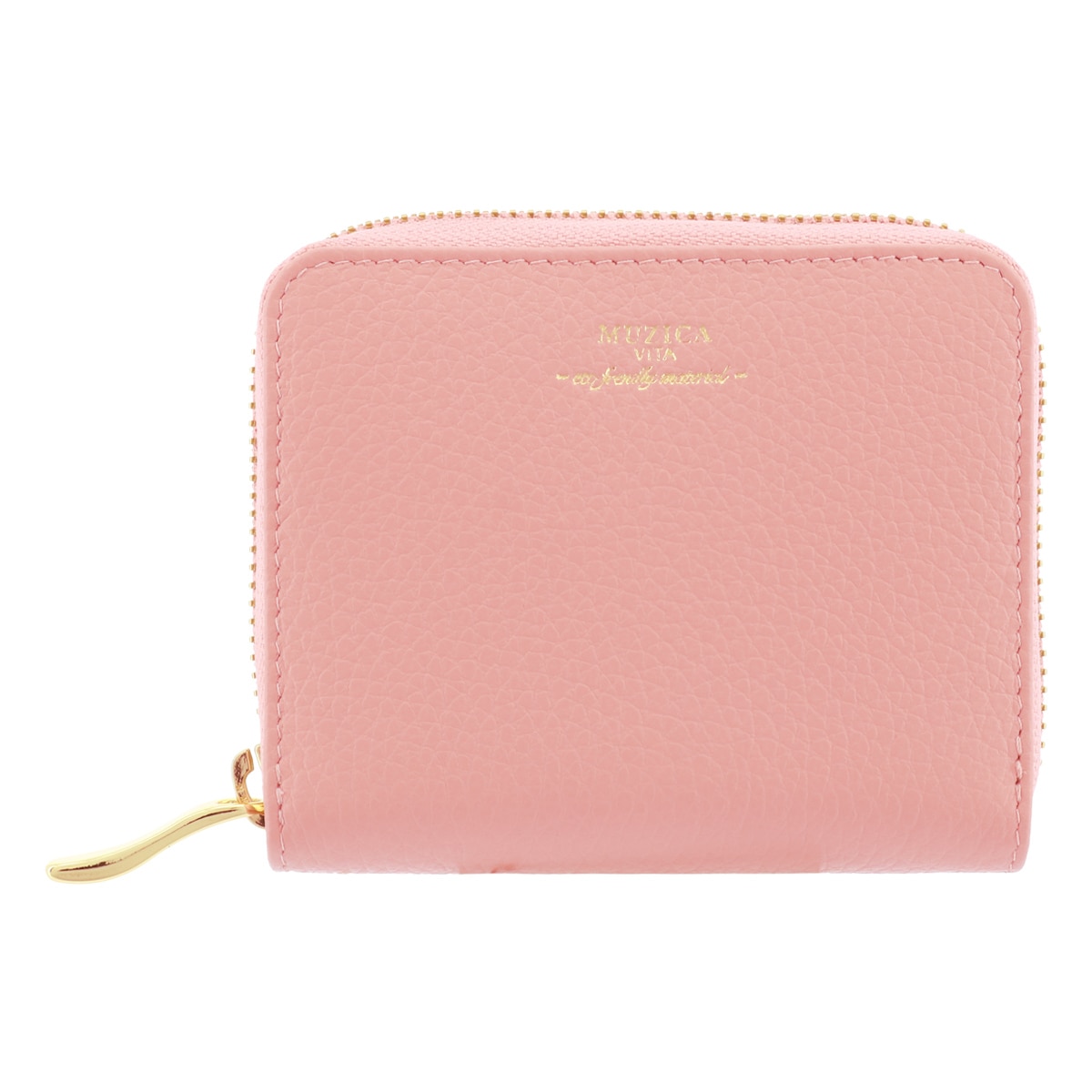 MUZICA VITA ムジカ・ヴィータ ミニ財布 蛇腹 muzi-m1105 SAKURA イタリアンレザー