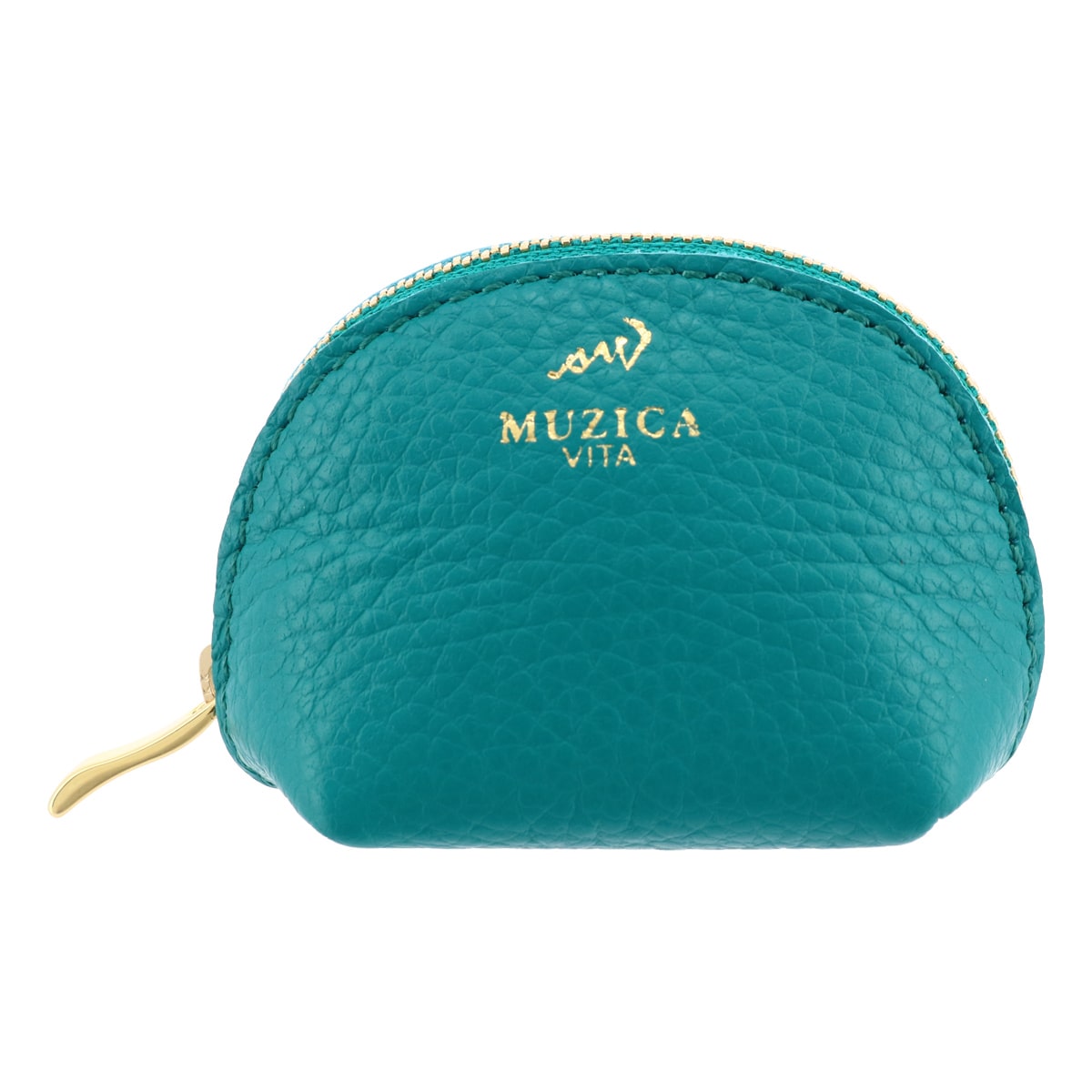 MUZICA VITA ムジカ・ヴィータ 小銭入れ コインケース ミニポーチ muzi-m3033 AVOCADO イタリアンレザー レディース