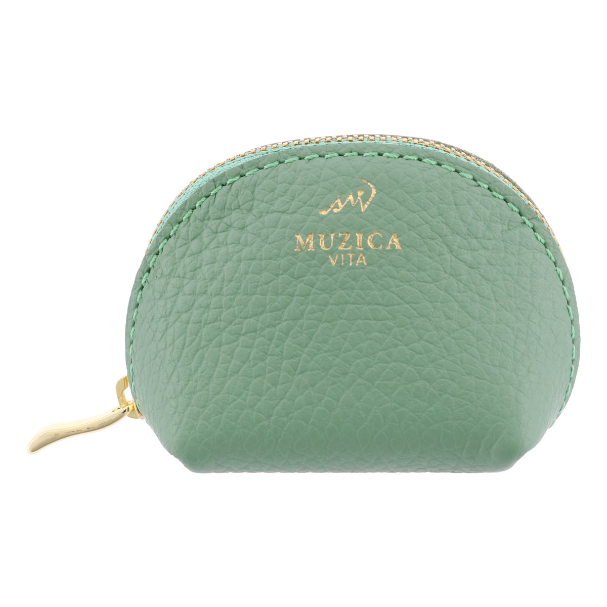 MUZICA VITA ムジカ・ヴィータ 小銭入れ コインケース ミニポーチ muzi-m3033 MINT イタリアンレザー レディース
