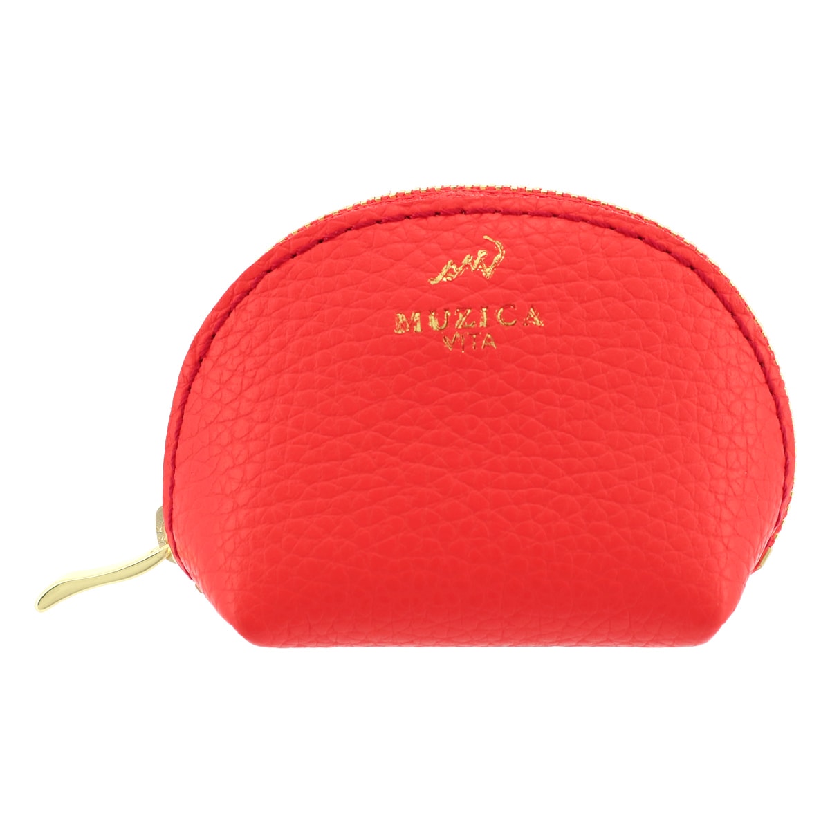 MUZICA VITA ムジカ・ヴィータ 小銭入れ コインケース ミニポーチ muzi-m3033 STRAWBERRY イタリアンレザー レディース