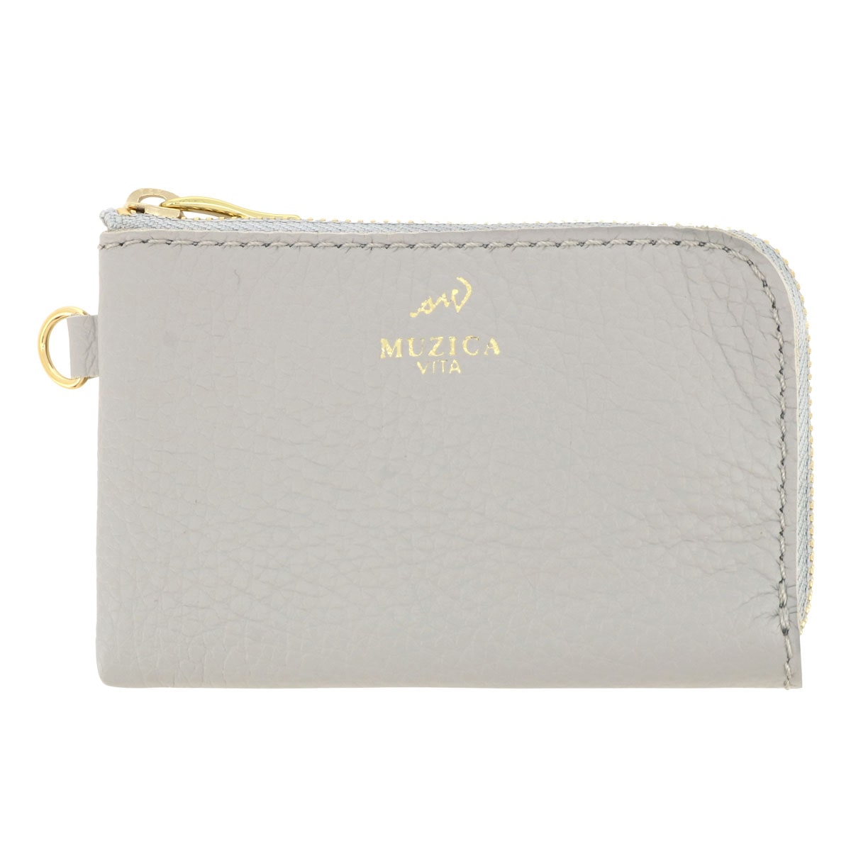 MUZICA VITA ムジカ・ヴィータ 小銭入れ コインケース muzi-m3034 ICEGRAY イタリアンレザー レディース