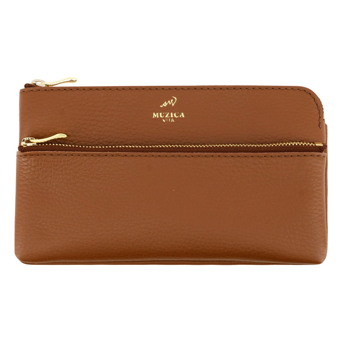 MUZICA VITA ムジカ・ヴィータ 長財布 muzi-m3036 BROWN イタリアンレザー レディース