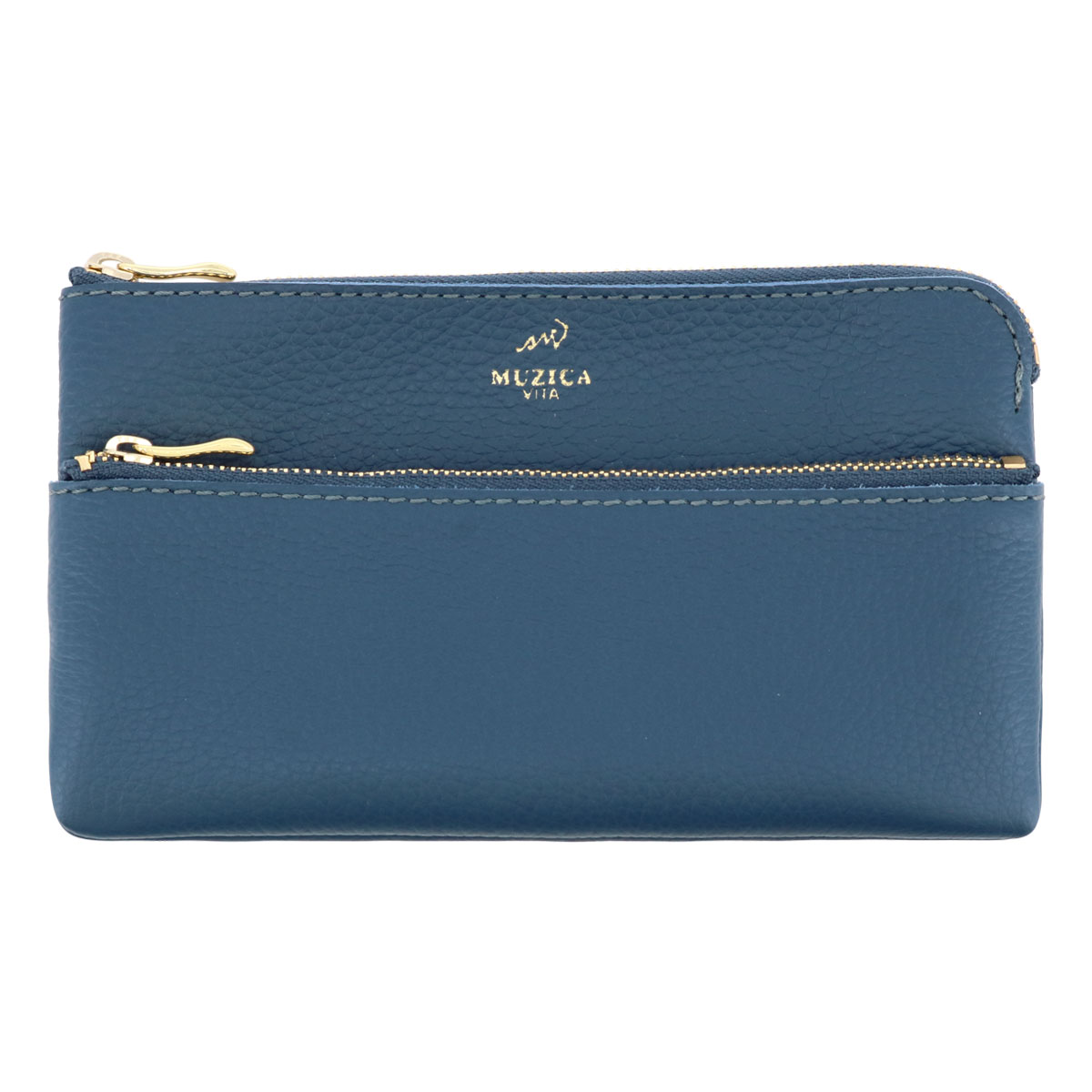 MUZICA VITA ムジカ・ヴィータ 長財布 muzi-m3036 DARKBLUE イタリアンレザー レディース