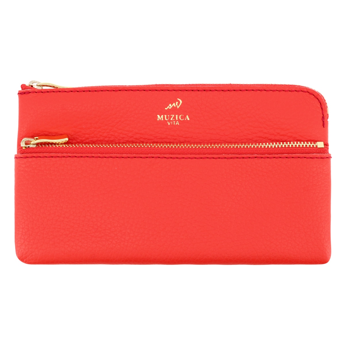 MUZICA VITA ムジカ・ヴィータ 長財布 muzi-m3036 STRAWBERRY イタリアンレザー レディース