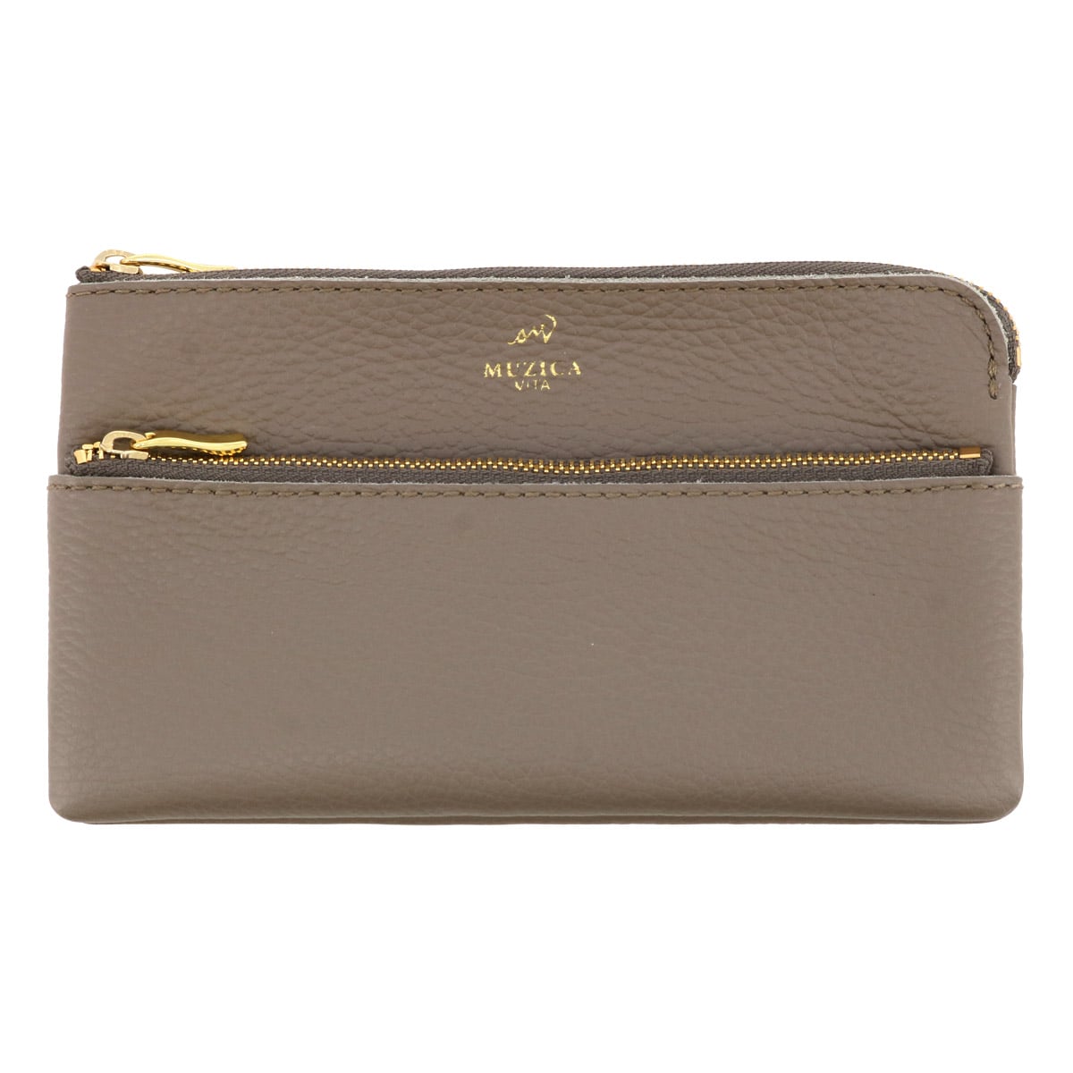MUZICA VITA ムジカ・ヴィータ 長財布 muzi-m3036 TAUPE-A イタリアンレザー レディース