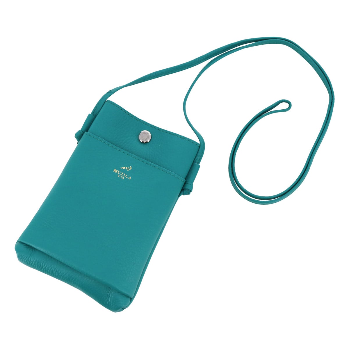 MUZICA VITA ムジカ・ヴィータ ショルダーバッグ スマホショルダー muzi-m3037 AVOCADO イタリアンレザー レディース
