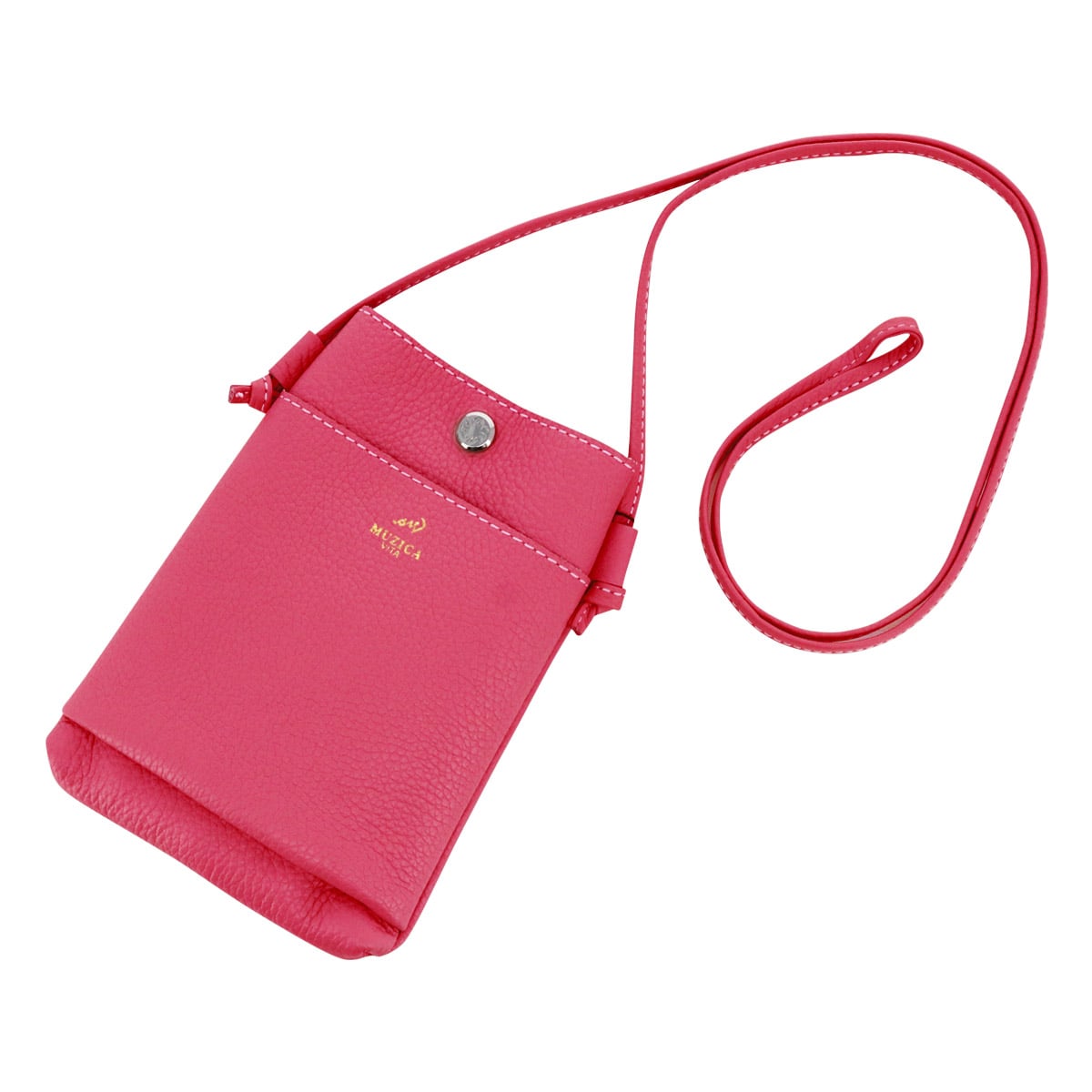 MUZICA VITA ムジカ・ヴィータ ショルダーバッグ スマホショルダー muzi-m3037 SAKURA イタリアンレザー レディース