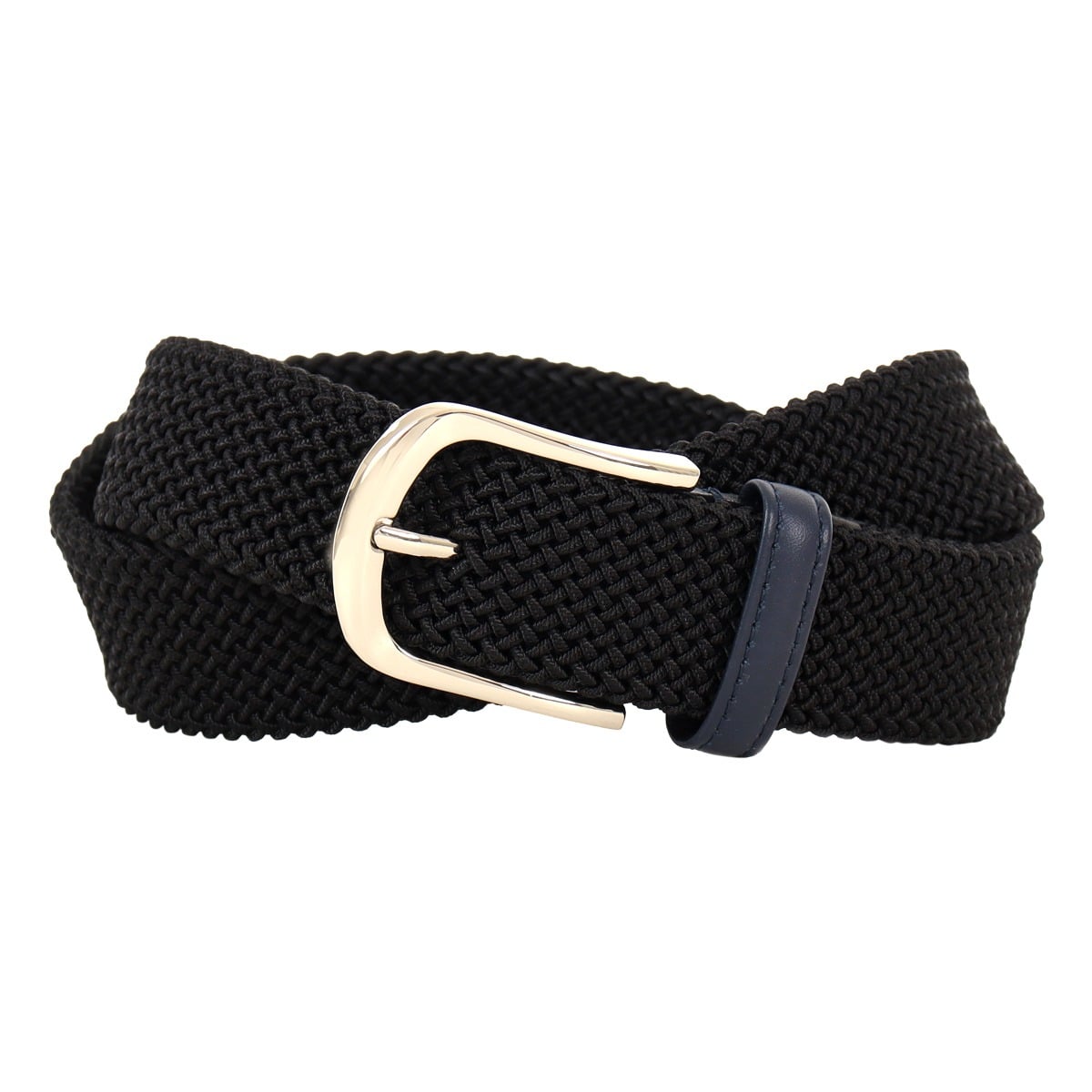 PRAIRIE GINZA プレリーギンザ プレリー ギンザ メッシュ ベルト メンズ nh88710 Mesh PRARE 牛革 レザー カジュアル フォーマル ブラック