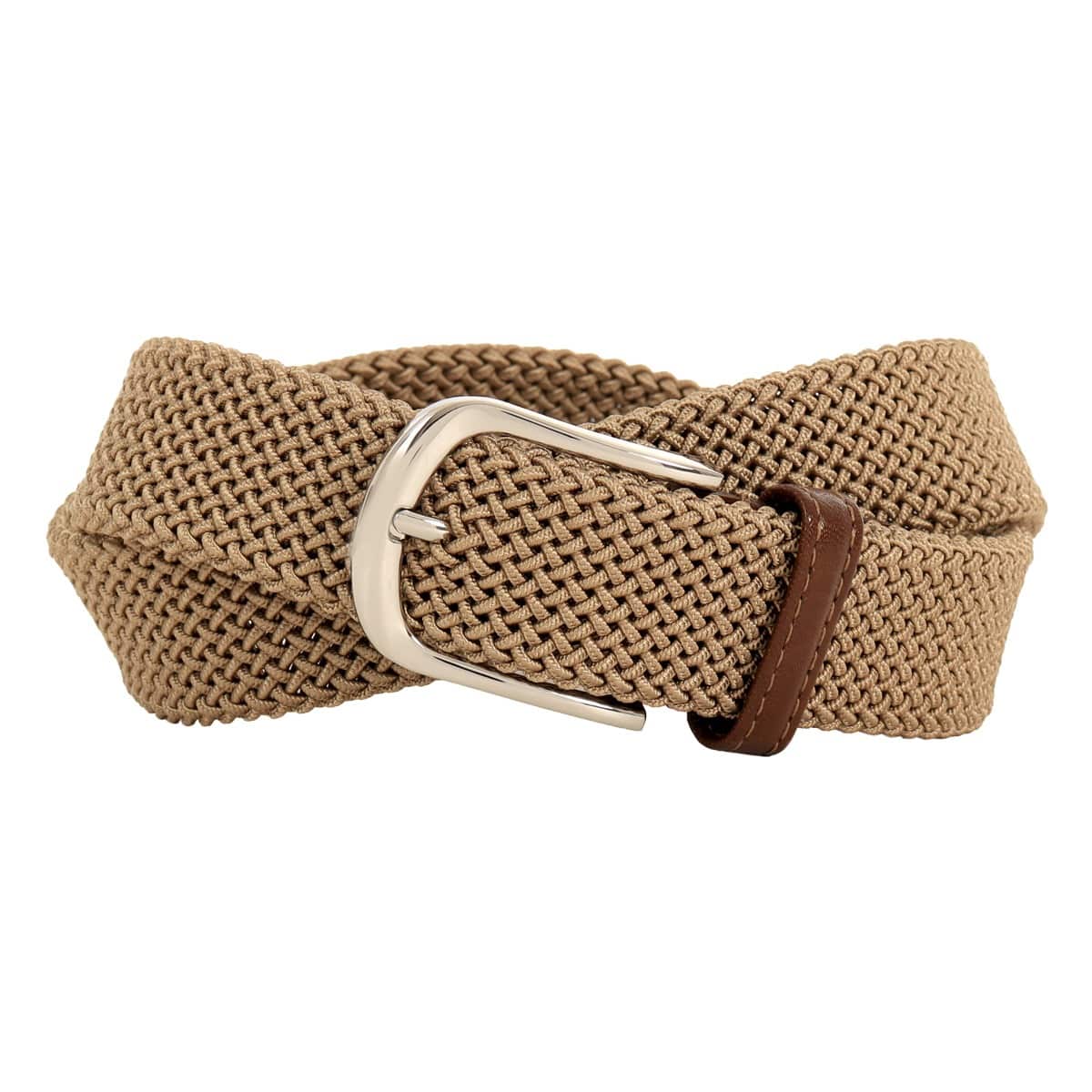 PRAIRIE GINZA プレリーギンザ プレリー ギンザ メッシュ ベルト メンズ nh88710 Mesh PRARE 牛革 レザー カジュアル フォーマル ベージュ