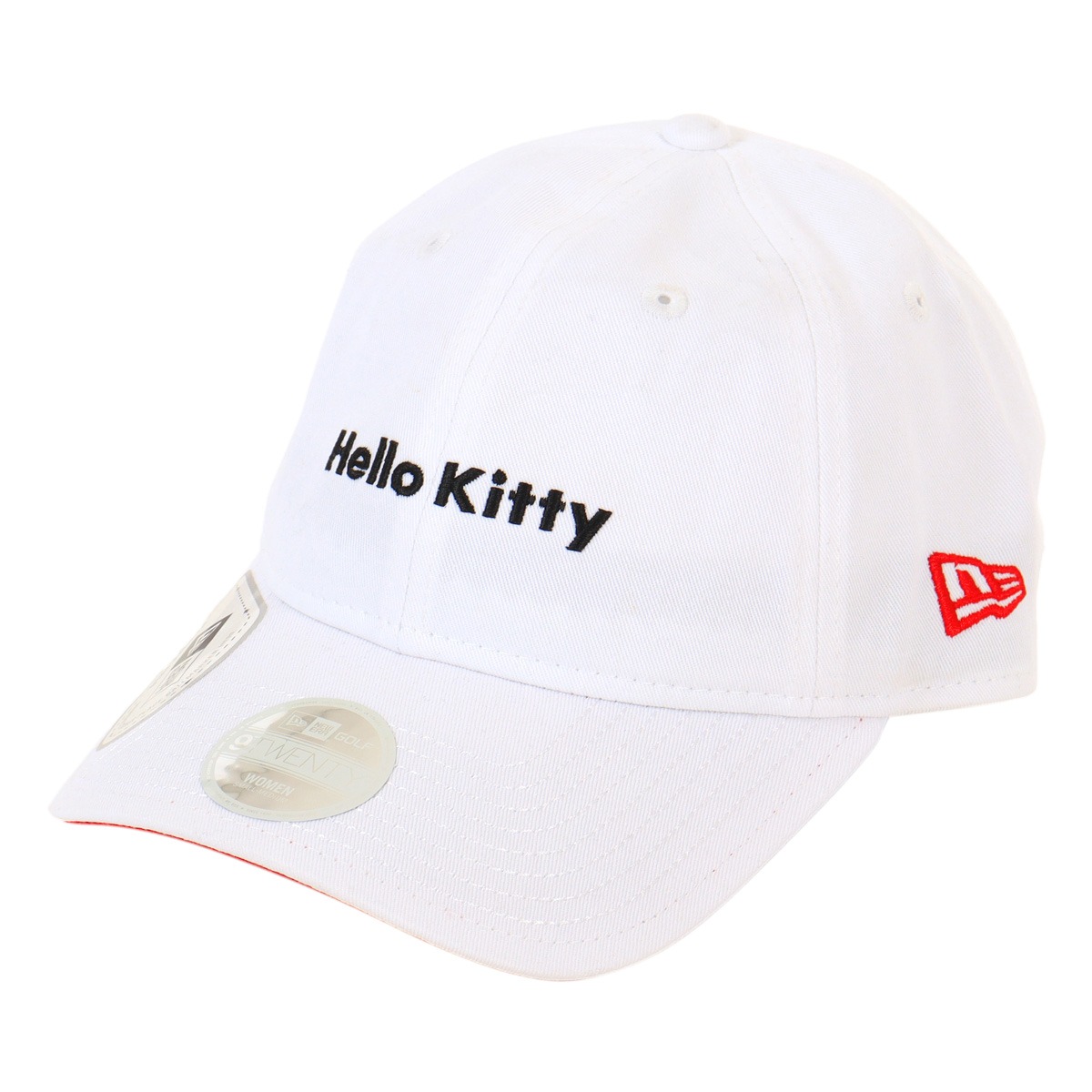 NEW ERA ニューエラ ゴルフ キャップ 帽子 GOLF Women's 9TWENTY On Par HELLO KITTY ハローキティ ホワイト