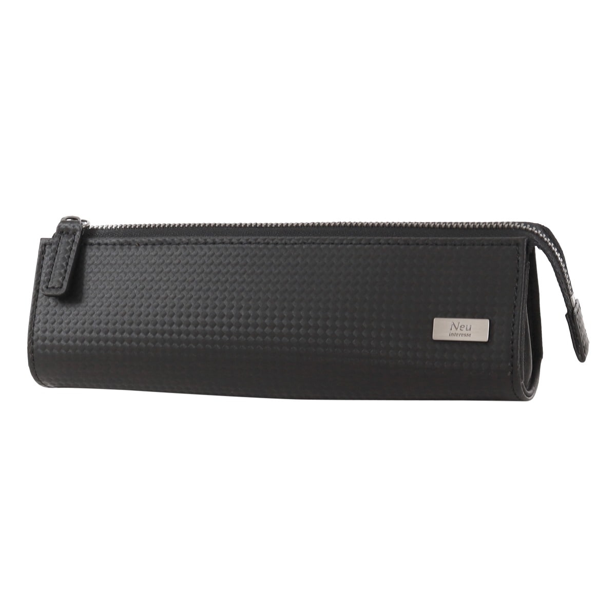 Neu interesse ノイ インテレッセ ペンケース ペン入れ 筆箱 ペン 文房具 メンズ 3097 CF Stationary レザー 牛革 本革 カジュアル 大人 ブラックXブラック