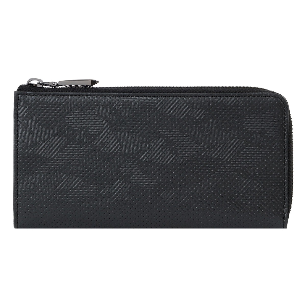 Neu interesse ノイ インテレッセ 長財布 ヴィッケルン 3170 L字ファスナー 牛革 羊革 レザー メンズ ブラック×パープル