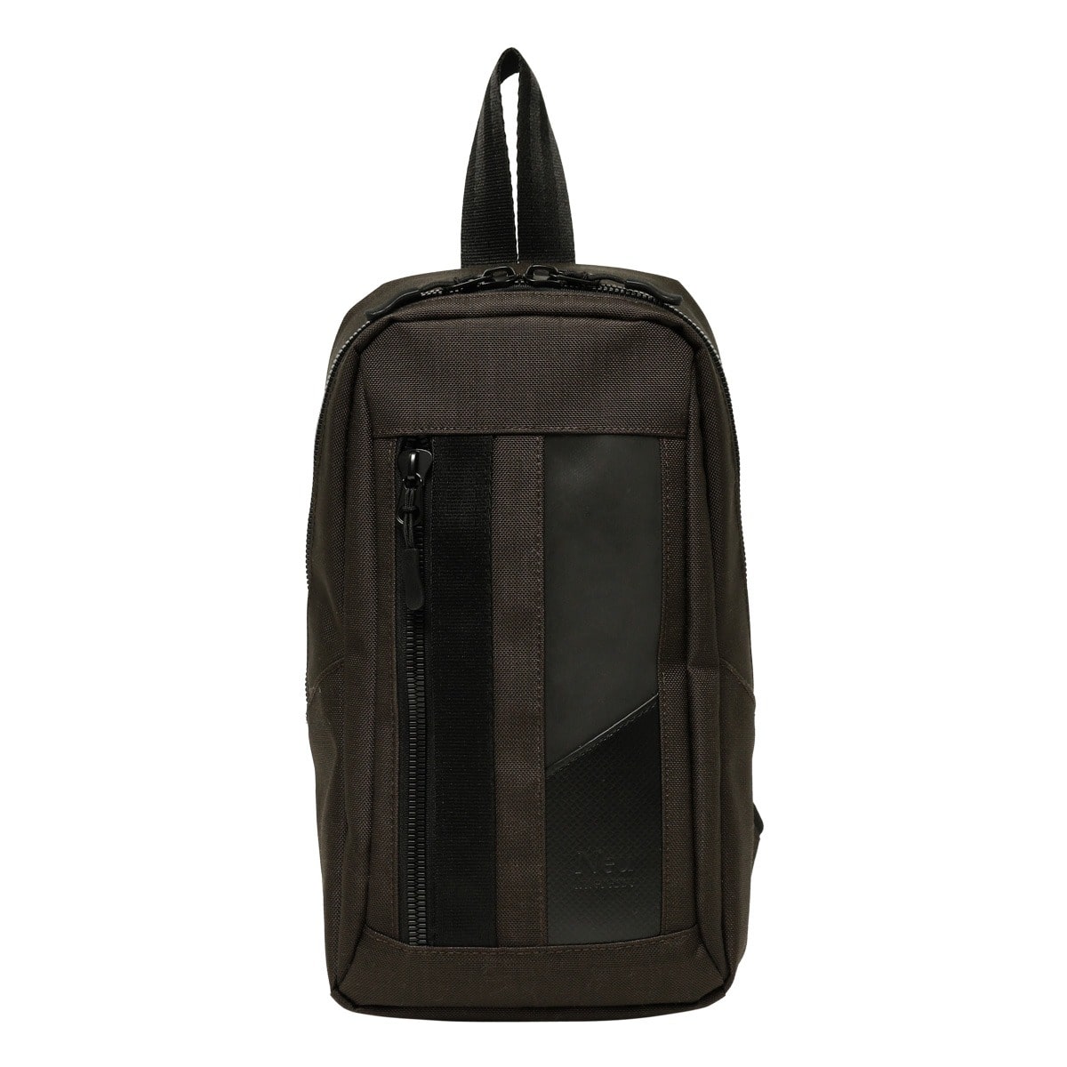 Neu interesse ノイ インテレッセ ボディバッグ ショルダーバッグ メンズ 3524 Geheimnis ゲハイムニス 撥水 旅行 ダークブラウン