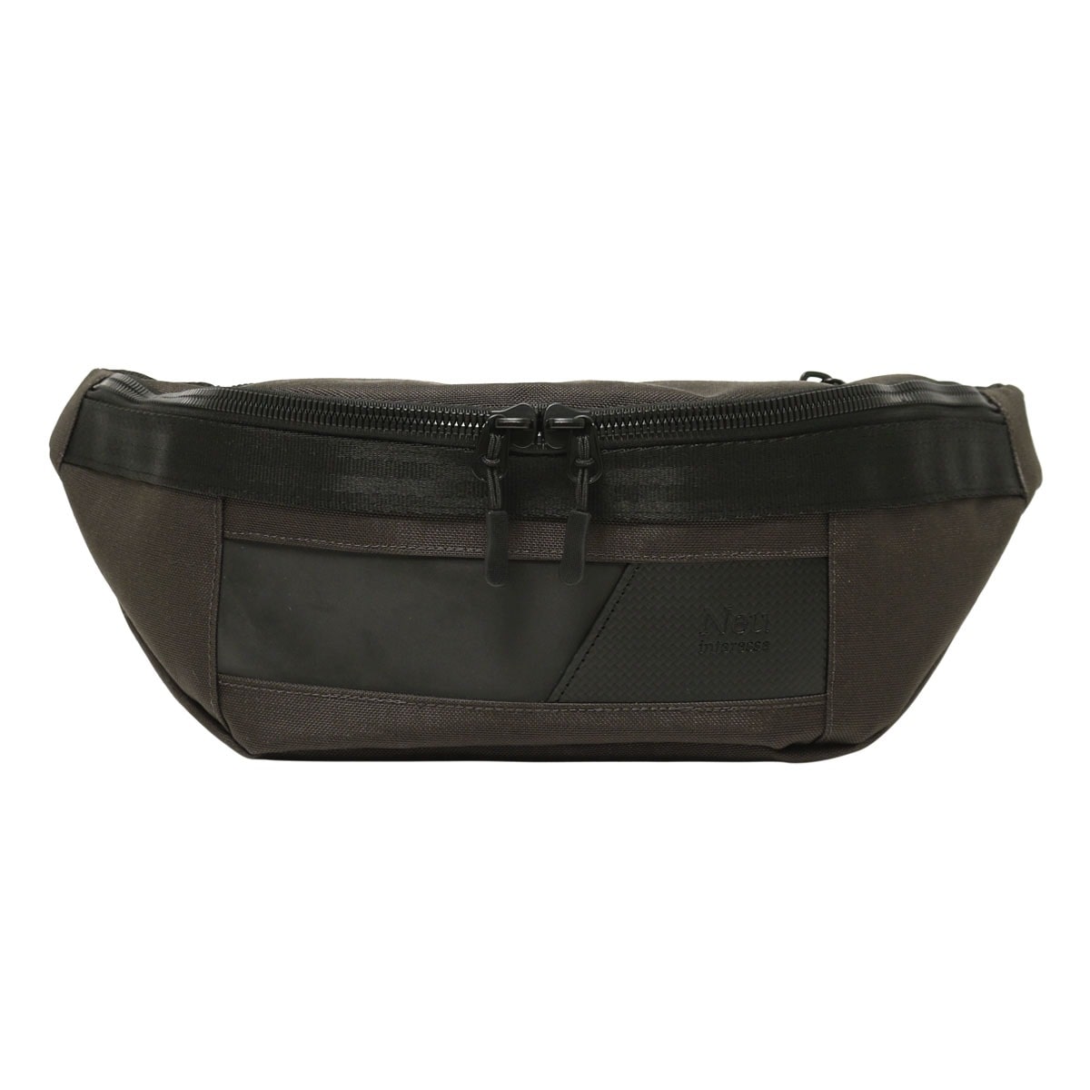 Neu interesse ノイ インテレッセ ウエストバッグ ボディバッグ ショルダーバッグ メンズ 3525 Geheimnis ゲハイムニス 撥水 旅行 ダークブラウン