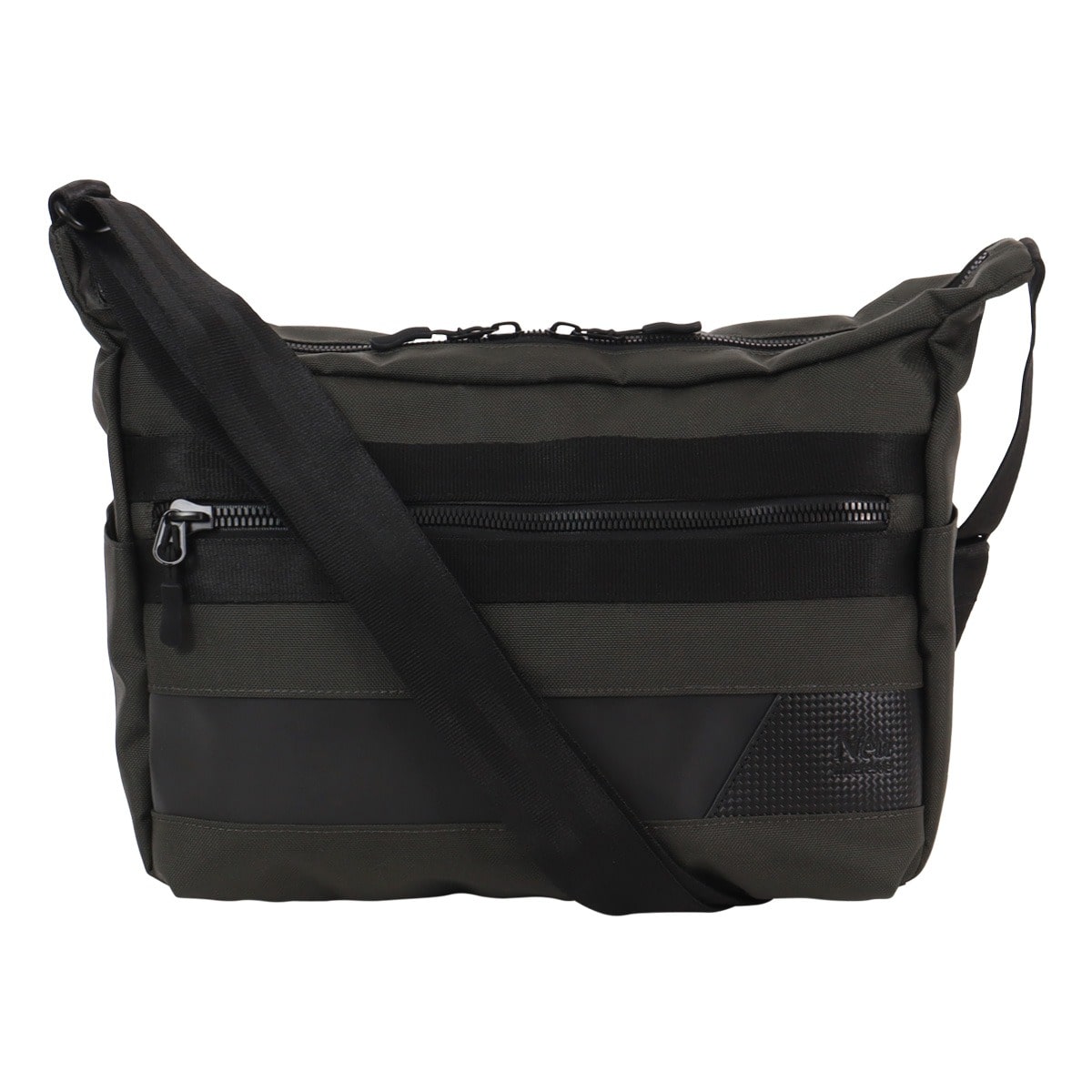 Neu interesse ノイ インテレッセ ショルダーバッグ 横型 メンズ 3527 Geheimnis 撥水 BEATTEX カジュアル グレー