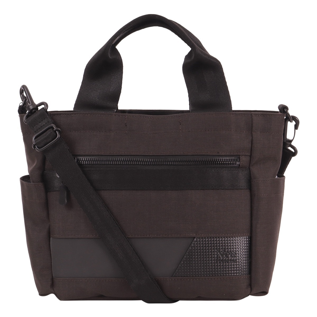Neu interesse ノイ インテレッセ ショルダーバッグ トートバッグ ハンドバッグ ミニトート ドライビングトート 横型 メンズ 3530 Geheimnis 2way 撥水 BEATTEX カジュアル ダークブラウン