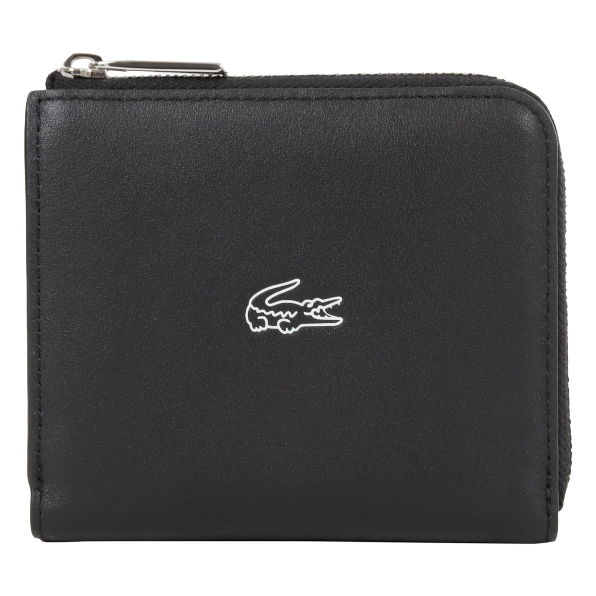 LACOSTE ラコステ 二つ折り財布 NF1671KP LACOSTE ブラック