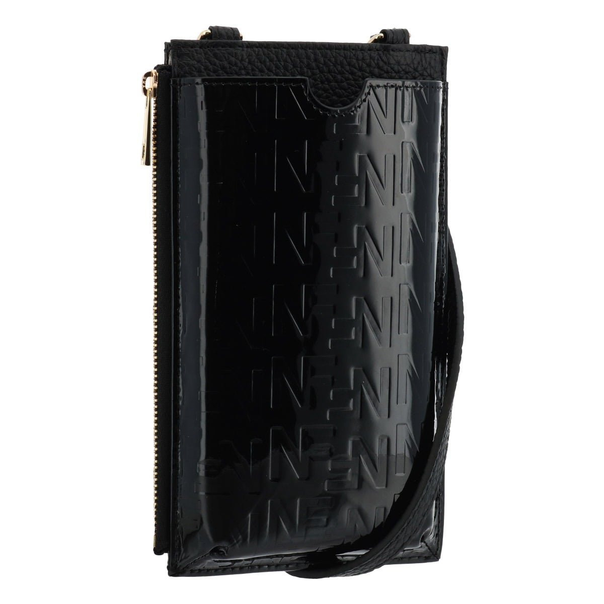 N&F for pets エヌアンドエフ スマホショルダー ショルダーバッグ ポシェット 肩掛け レディース 55181 Ella N&F 牛革 レザー 本革 ブラック