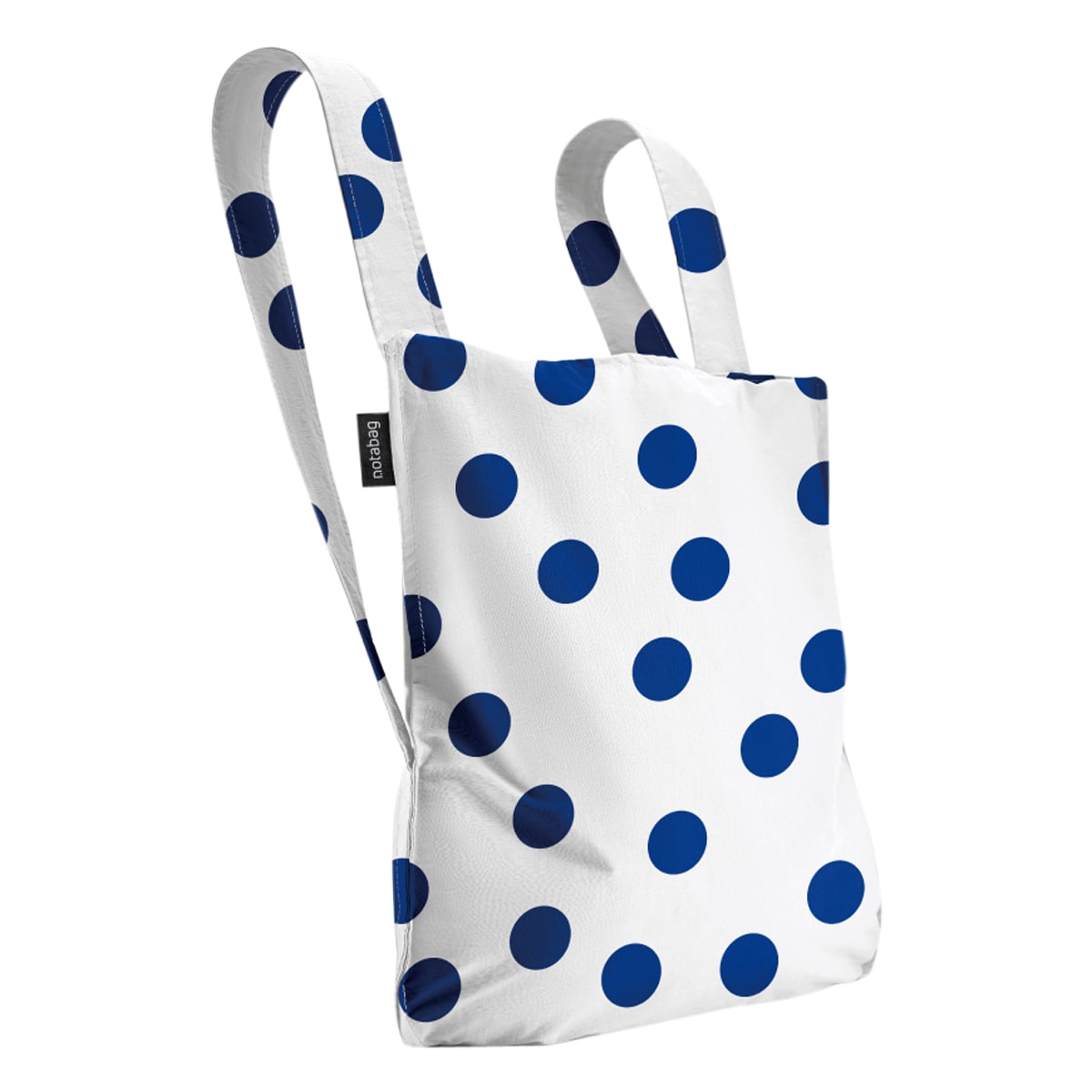 notabag ノットアバッグ エコバッグ リュック BAG & BACKPACK メンズ レディース NTB002 折りたたみ コンパクト トートバッグ Marine Dots