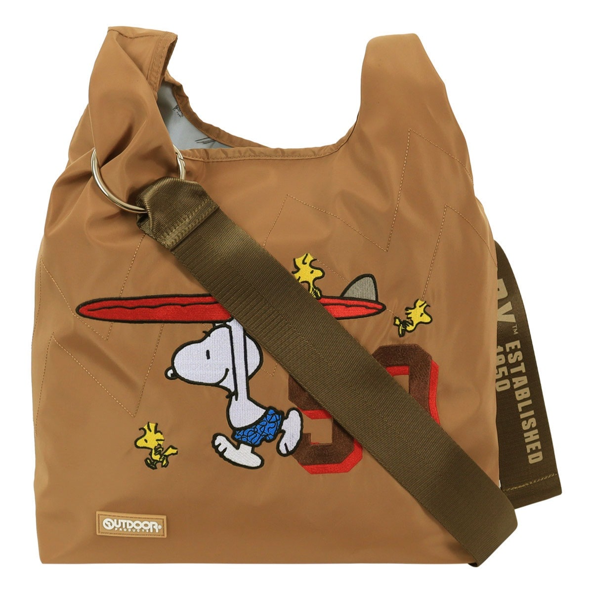 OUTDOOR PRODUCTS アウトドアプロダクツ 2WAYショルダーバッグ ポリエステル100% レディース ベージュ