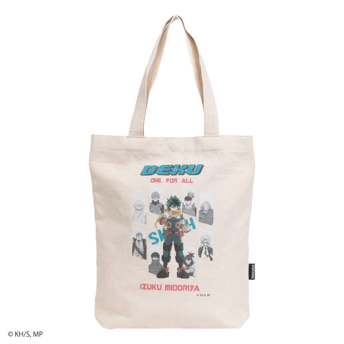 OUTDOOR PRODUCTS アウトドアプロダクツ 僕のヒーローアカデミア コラボ アニメ ヒロアカ HIROAKA トートバッグ キャンバストート 緑谷出久 デク 雄英高校 1年A組 メンズ レディース odha20 A4 コットン クラックプリント 推し活 キナリ