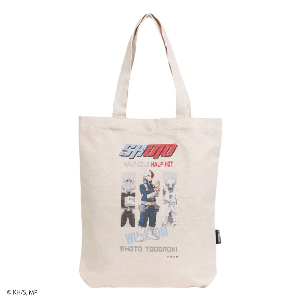 OUTDOOR PRODUCTS アウトドアプロダクツ 僕のヒーローアカデミア コラボ アニメ ヒロアカ HIROAKA トートバッグ キャンバストート 轟焦凍 ショート 雄英高校 1年A組 メンズ レディース odha22 A4 コットン クラックプリント 推し活 キナリ