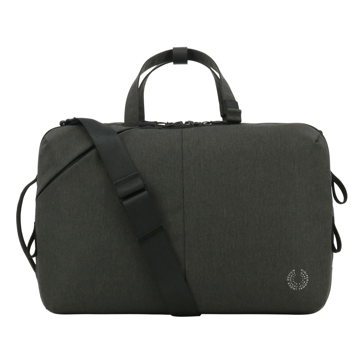 P.I.D ピーアイディ ビジネスリュック 25L B4 メンズ トラビ PAK302 PID リュック ビジネスバッグ 3WAY ブリーフケース 撥水 通勤 出張 グレー