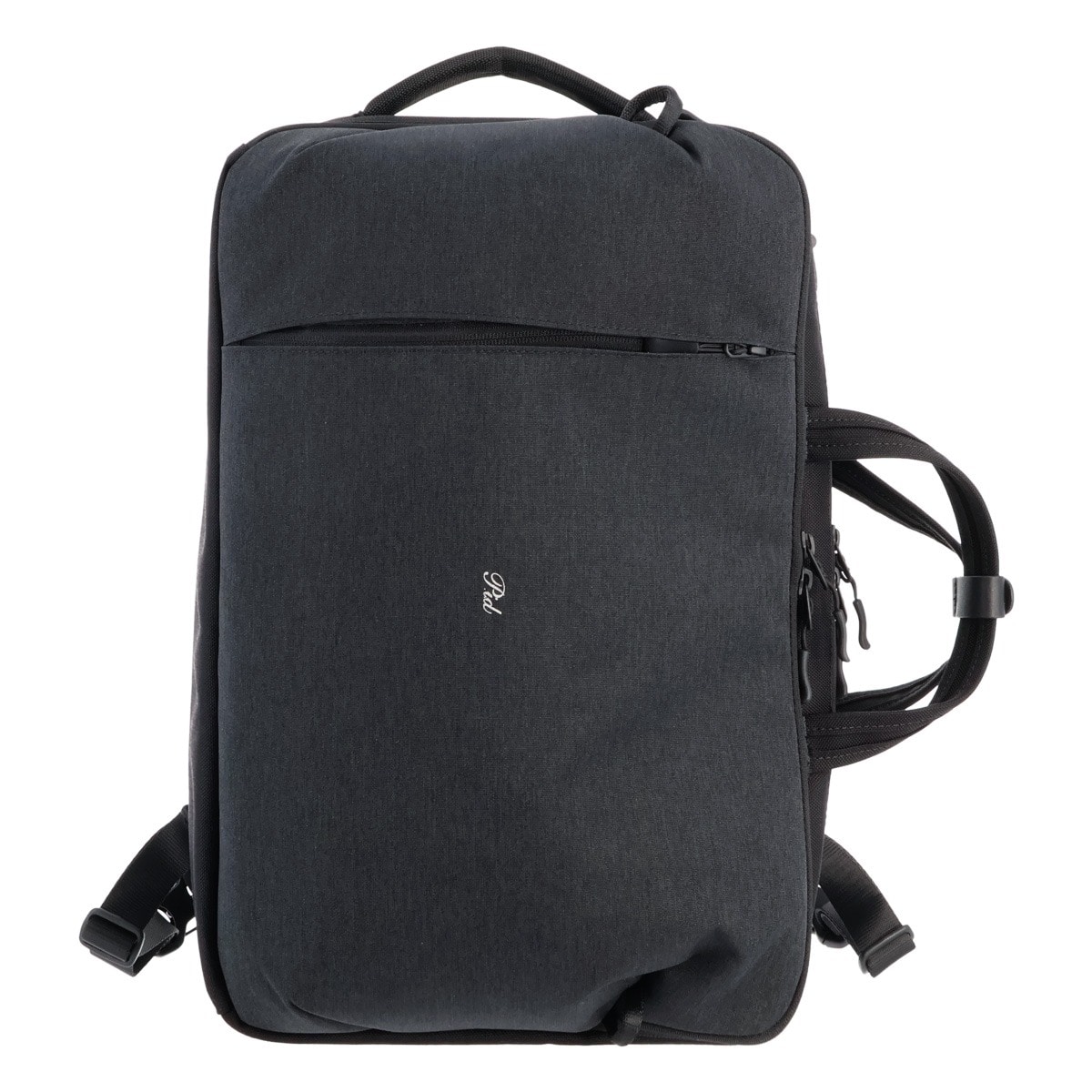 P.I.D ピーアイディ リュック A4 3Way メンズ PAU303 PID ショルダーバッグ 手持ち ビジネスリュック 新生活 大容量 通勤 ブラック