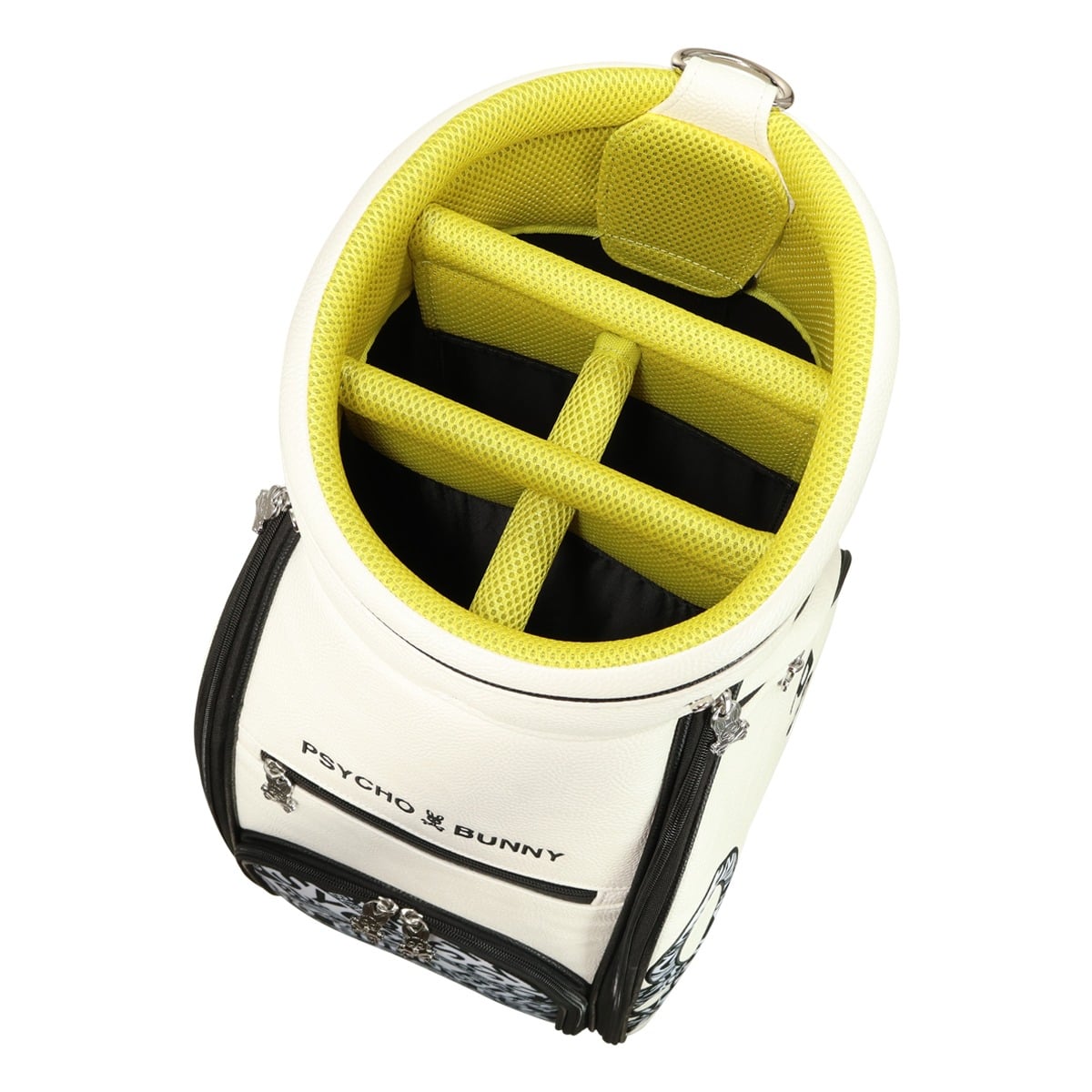 Psycho Bunny サイコバニー ゴルフ キャディバッグ カート型 9型 46