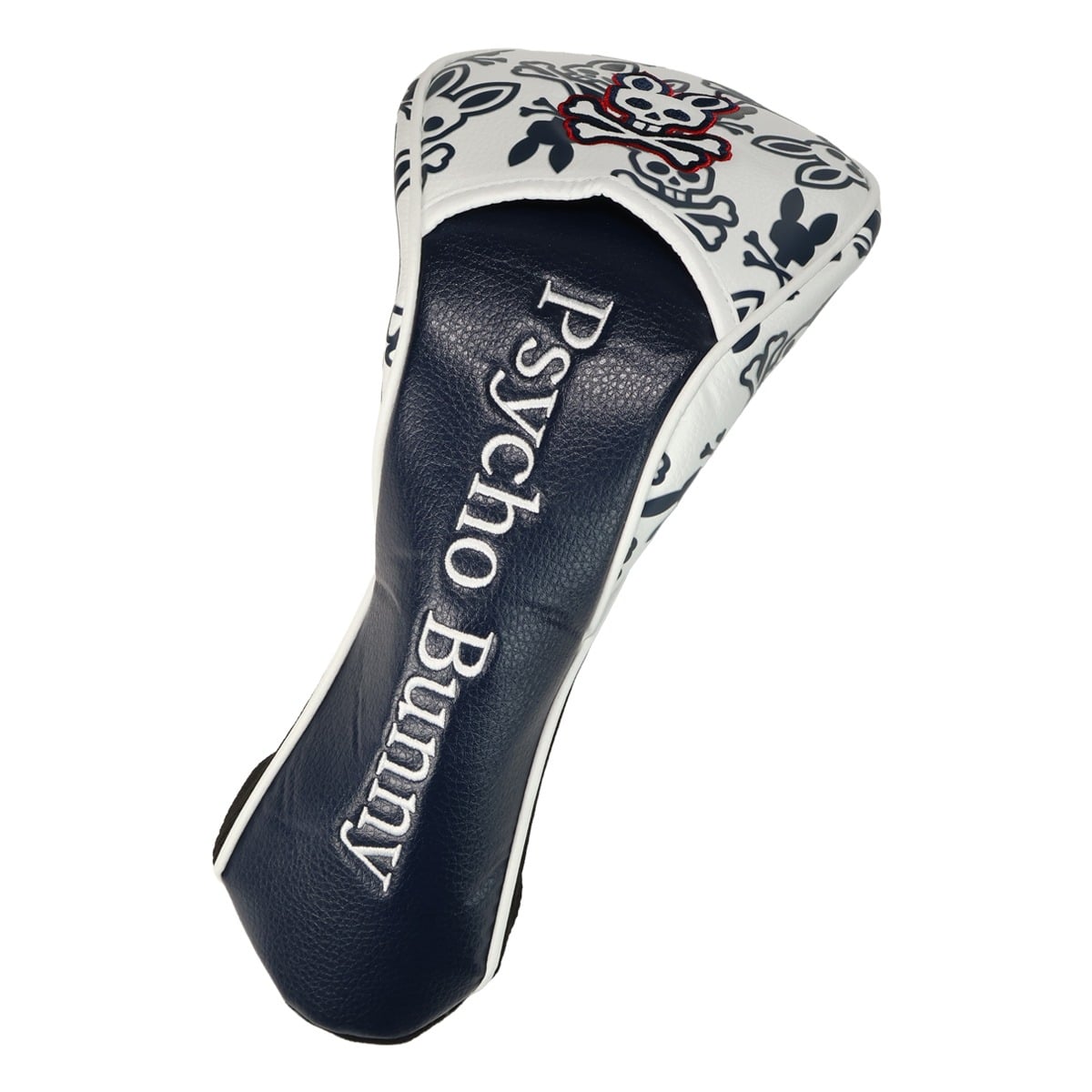 Psycho Bunny サイコバニー ゴルフ ドライバーカバー ヘッドカバー MONOGRAM メンズ レディース PBMG5FH1 ドライバー用 ホワイト