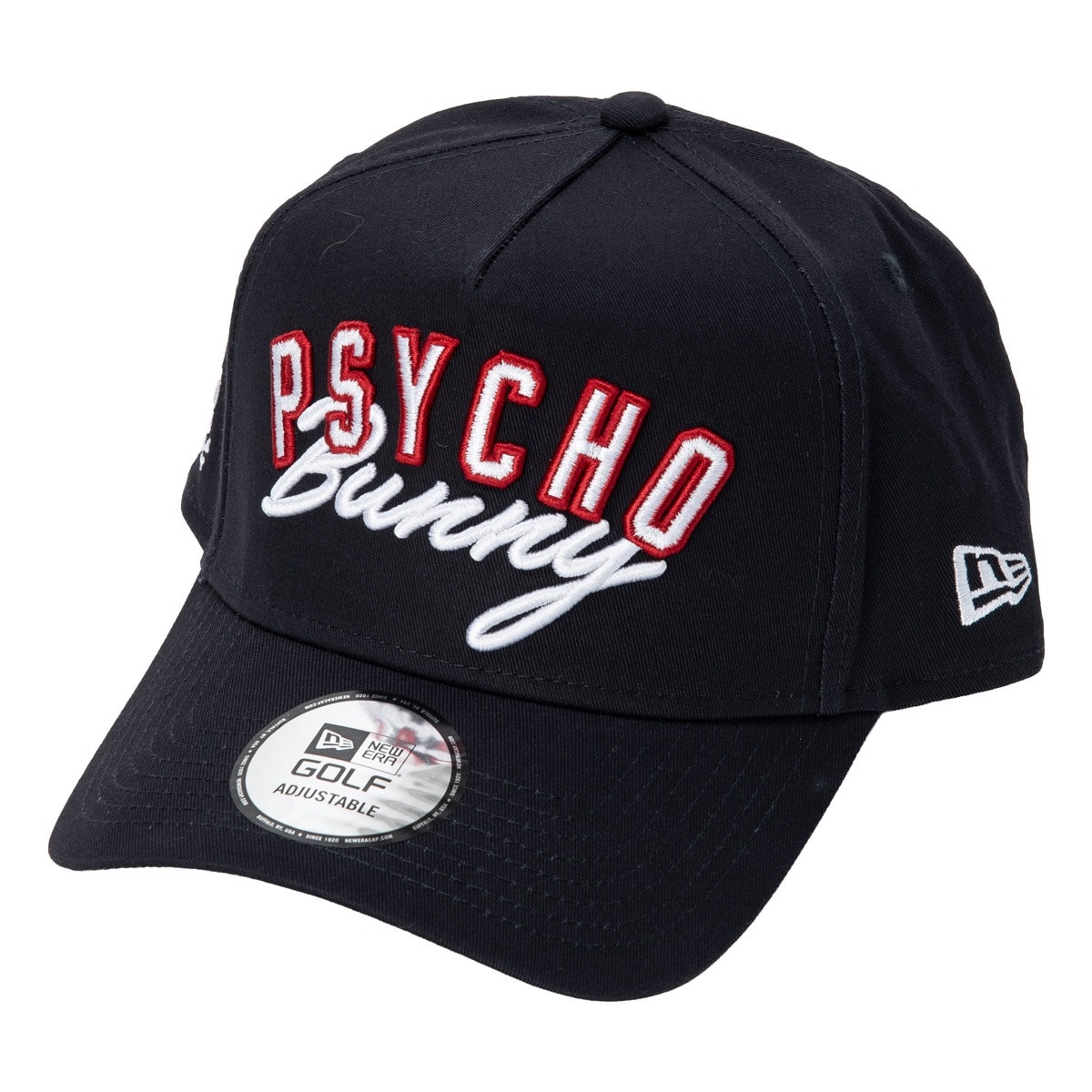 Psycho Bunny サイコバニー ニューエラ ゴルフ キャップ PBMG603F ネイビー