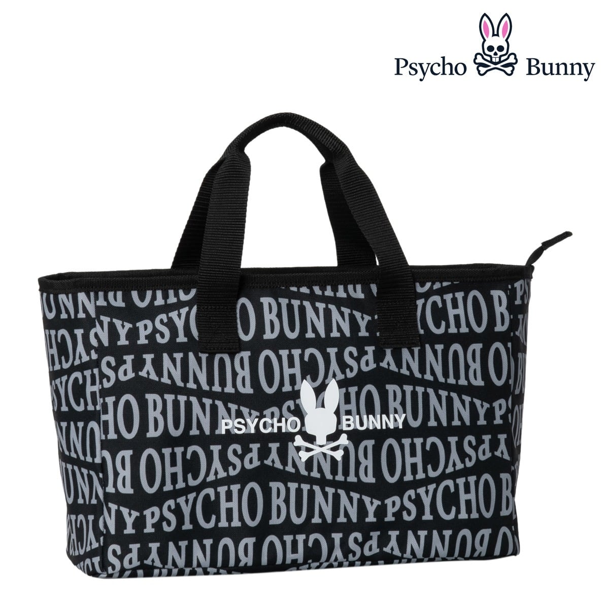 サイコバニー ラウンド保冷バッグ【34×12×23cm】ブラックpbmg6abb Psycho Bunny サイコバニー ゴルフ ラウンドバッグ PBMG6ABB ブラック