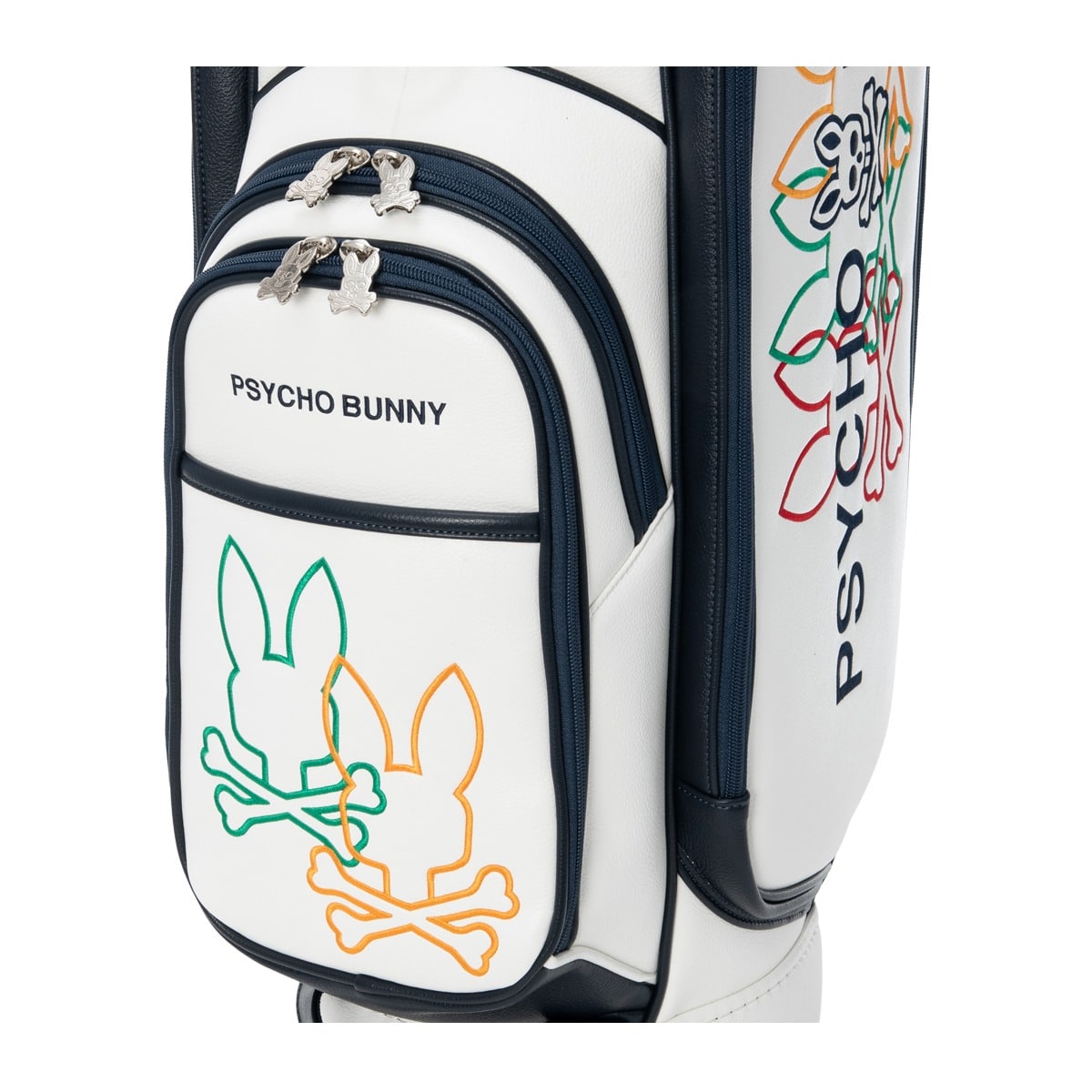 Psycho Bunny サイコバニー ゴルフ キャディバッグ PBMG6AC5 ホワイト