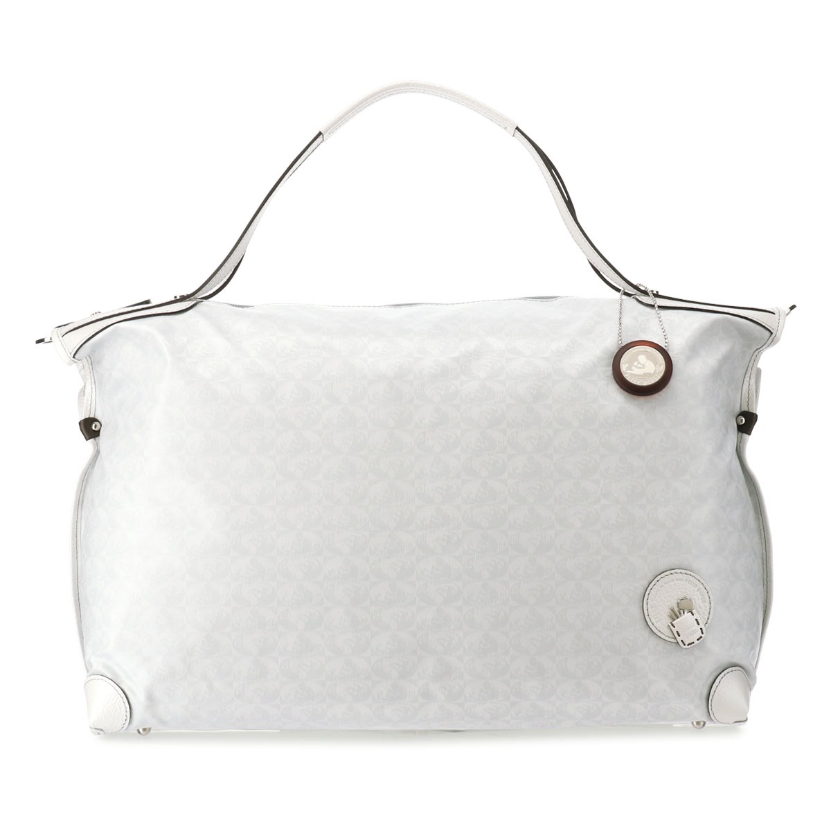 PELLE BORSA ペレボルサ ボストンバッグ 撥水 大きめ レディース 日本製 4312 アライブ 旅行 ジム 肩掛け 斜め掛け 大容量 ホワイト